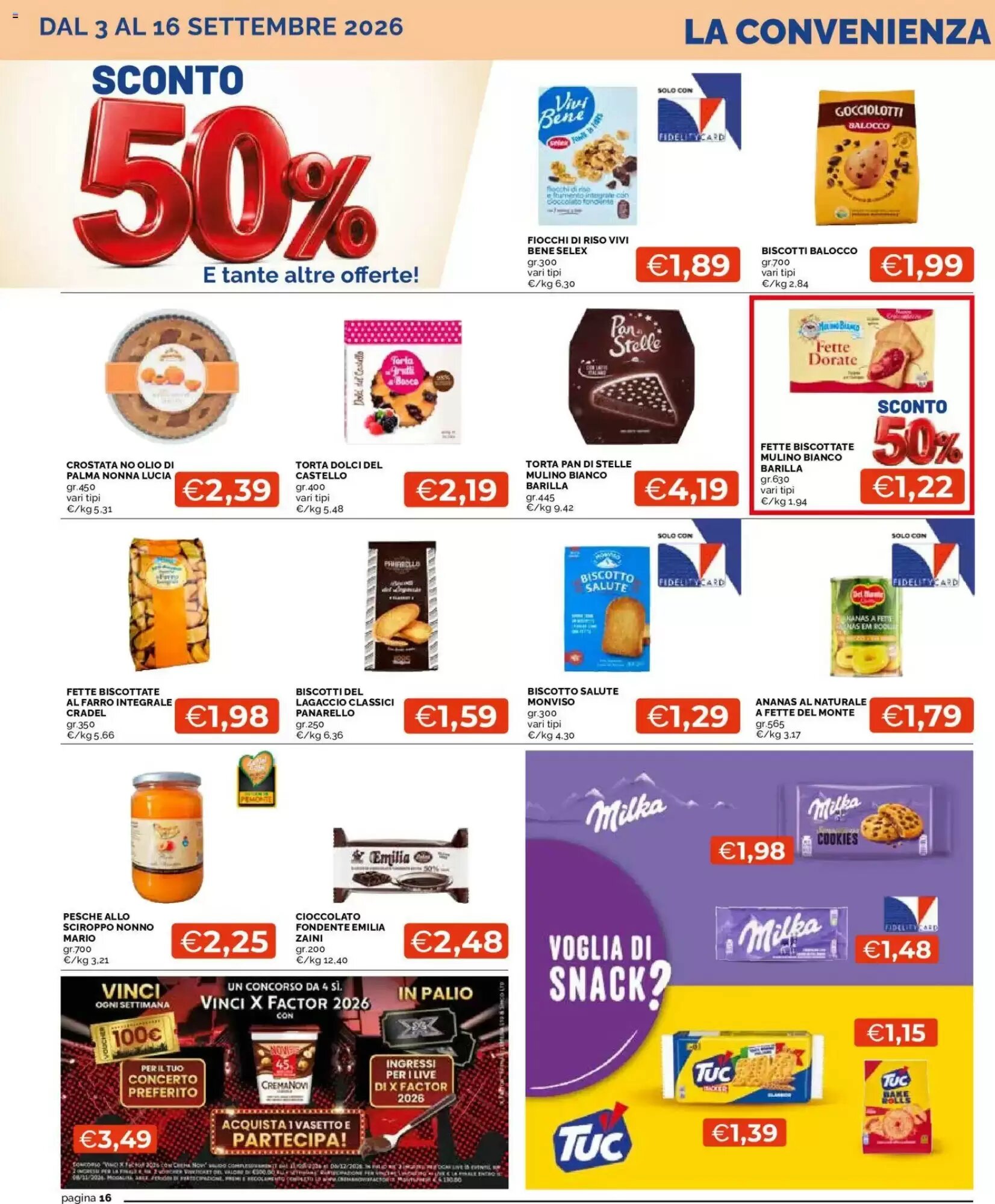 Volantino promozionale Mercatò  valide dal 03/09/2026 - Pagina 16.