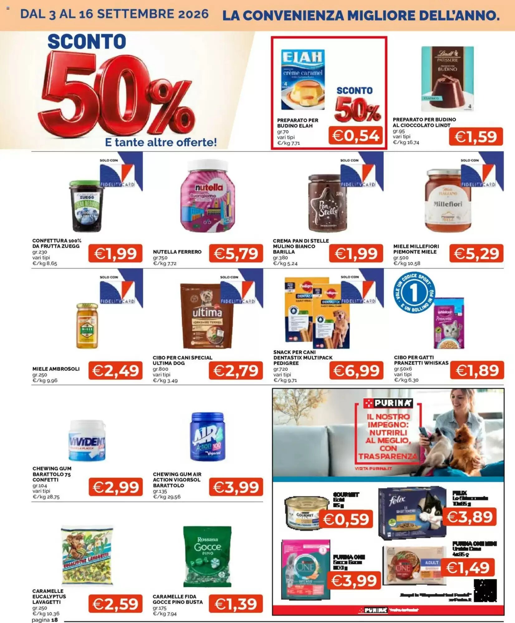 Volantino promozionale Mercatò  valide dal 03/09/2026 - Pagina 18.