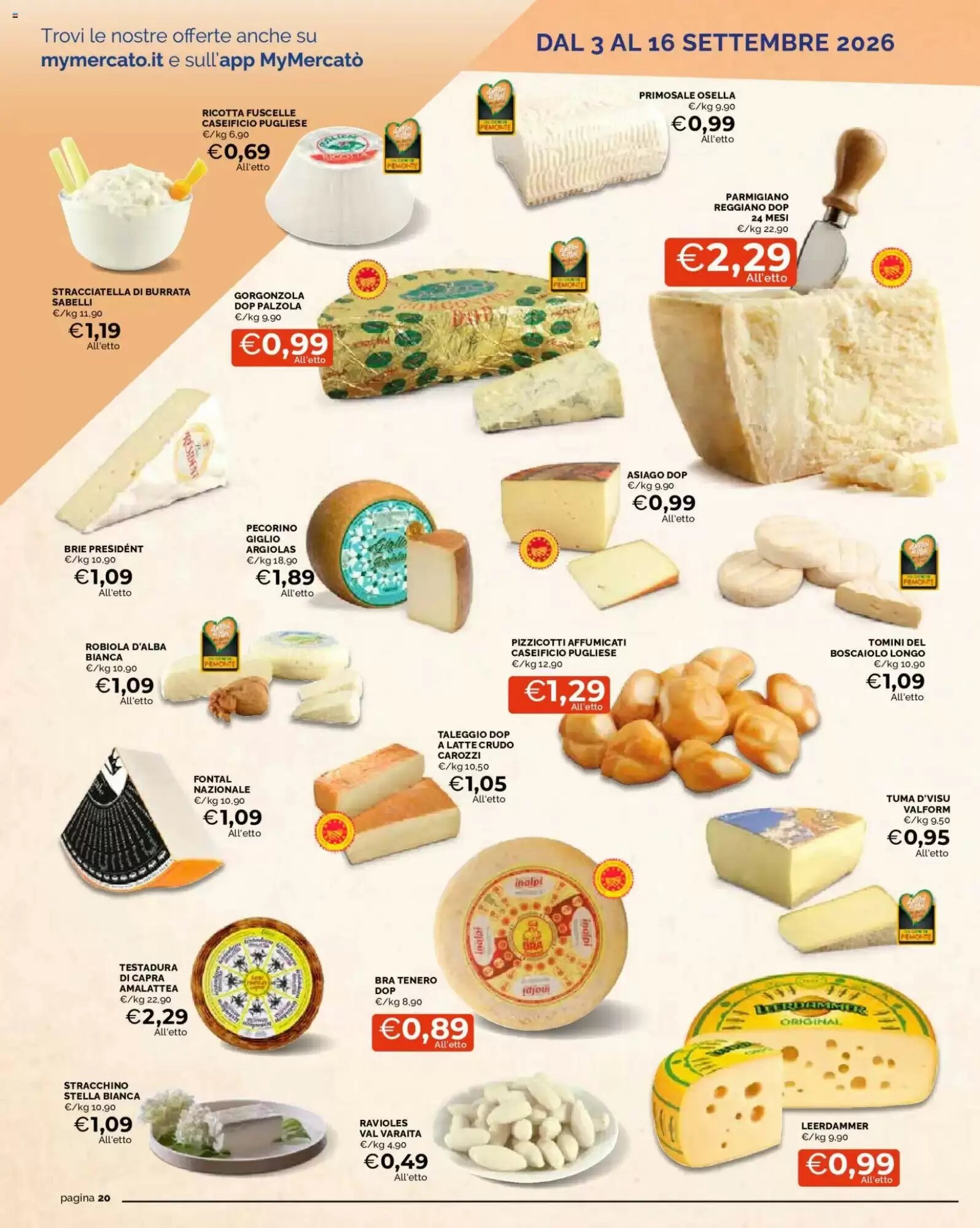 Volantino promozionale Mercatò  valide dal 03/09/2026 - Pagina 20.
