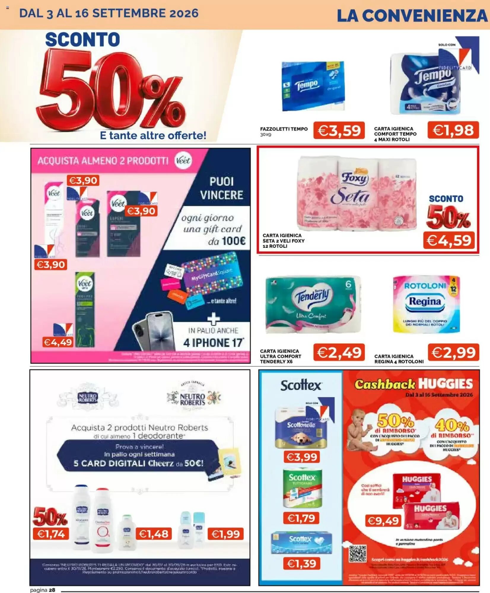 Volantino promozionale Mercatò  valide dal 03/09/2026 - Pagina 28.