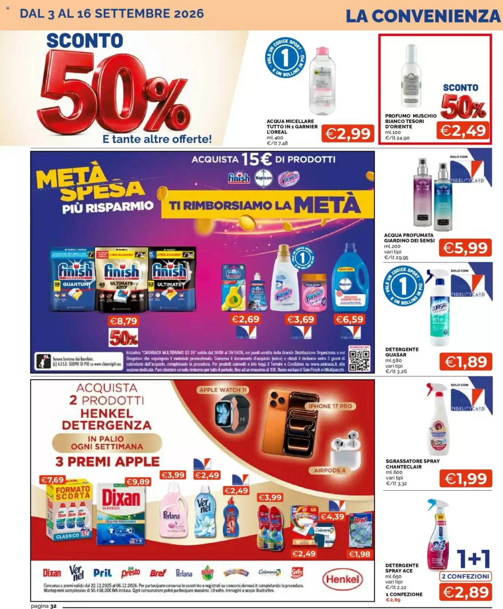 Volantino promozionale Mercatò  valide dal 03/09/2026 - Pagina 32.