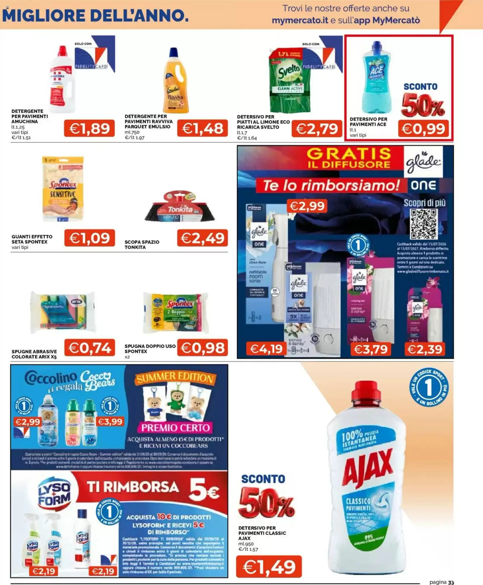 Volantino promozionale Mercatò  valide dal 03/09/2026 - Pagina 33.