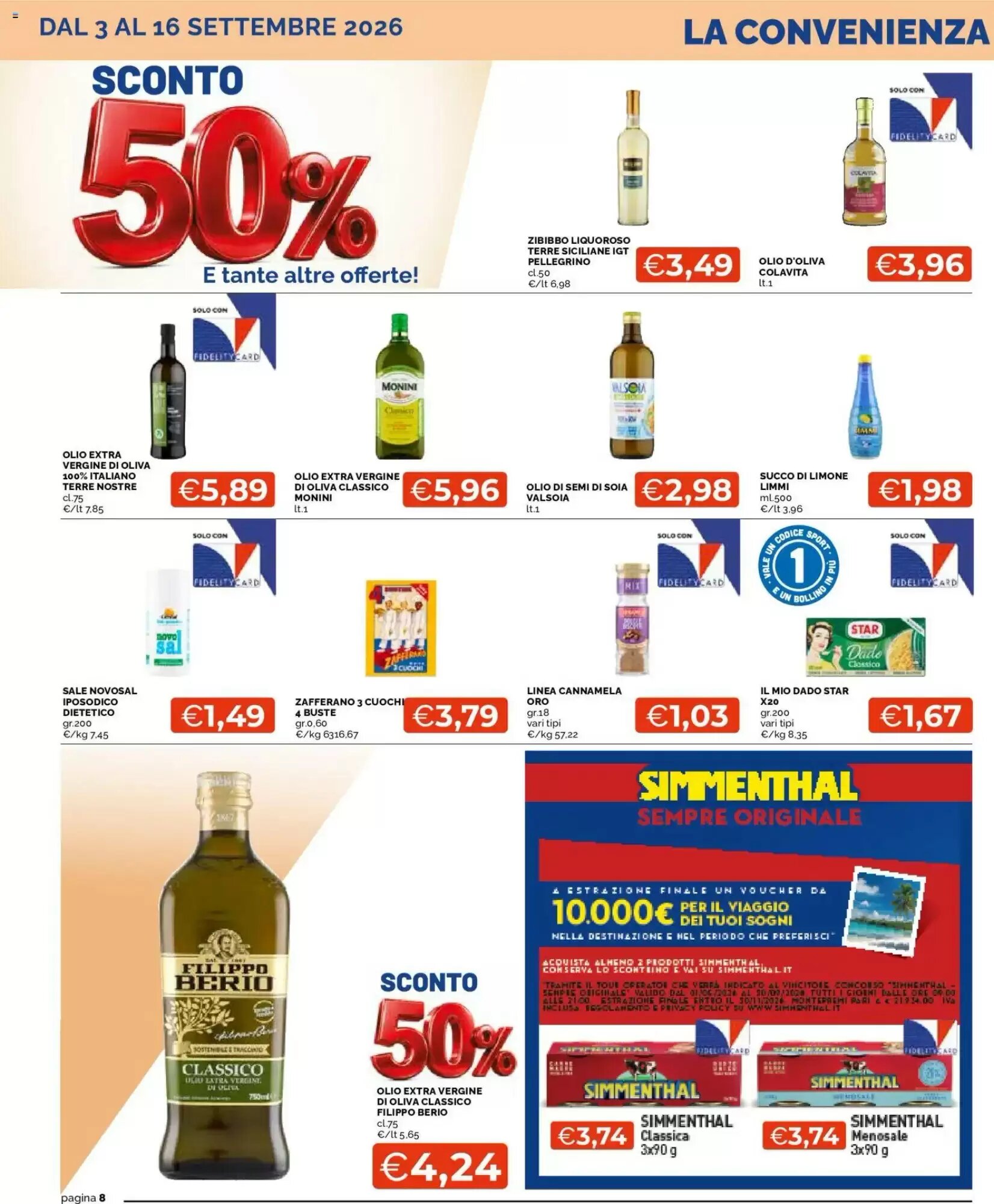 Volantino promozionale Mercatò  valide dal 03/09/2026 - Pagina 8.