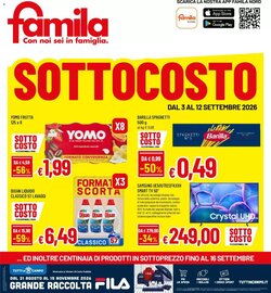 Volantino promozionale Famila  valide dal 03/09/2026