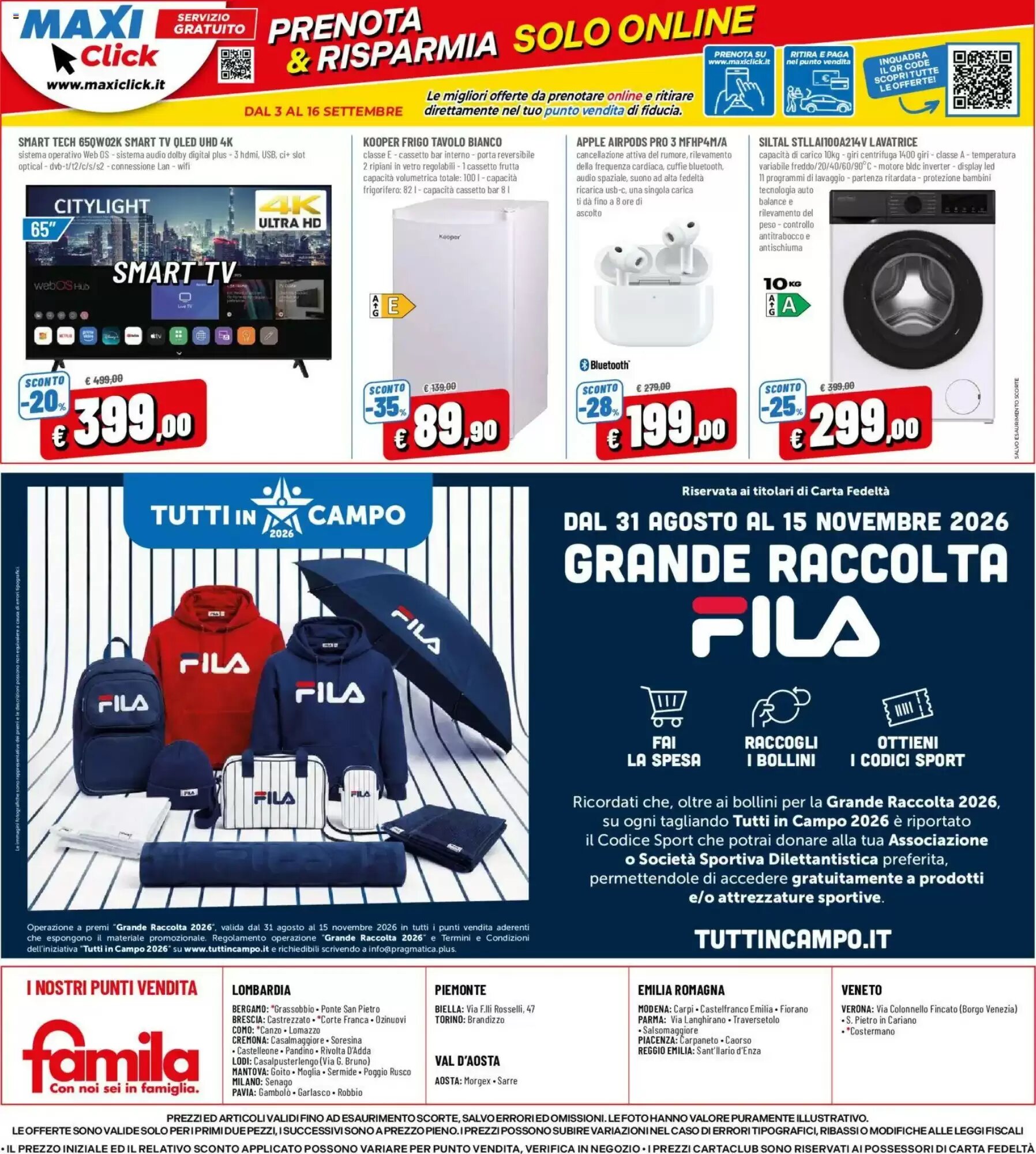Volantino promozionale Famila  valide dal 03/09/2026 - Pagina 24.