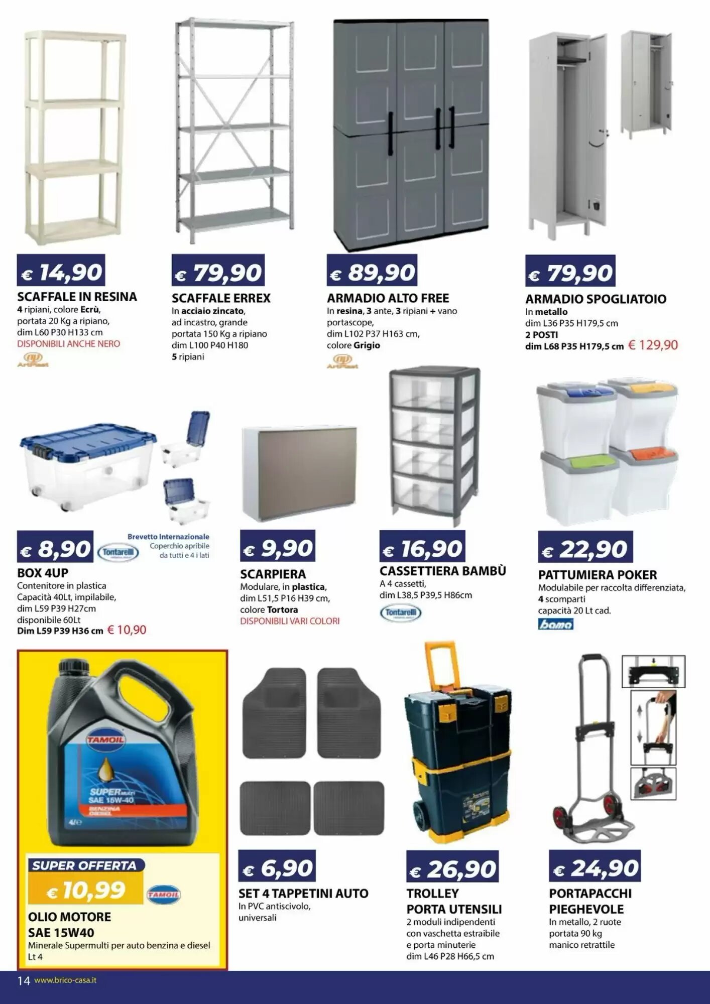 Volantino promozionale Bricocasa  valide dal 03/09/2026 - Pagina 14.