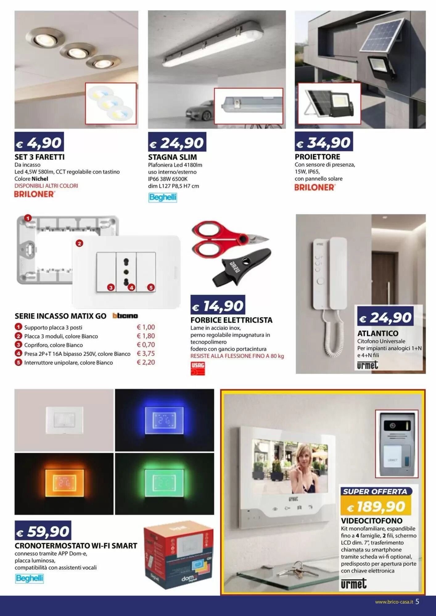 Volantino promozionale Bricocasa  valide dal 03/09/2026 - Pagina 5.