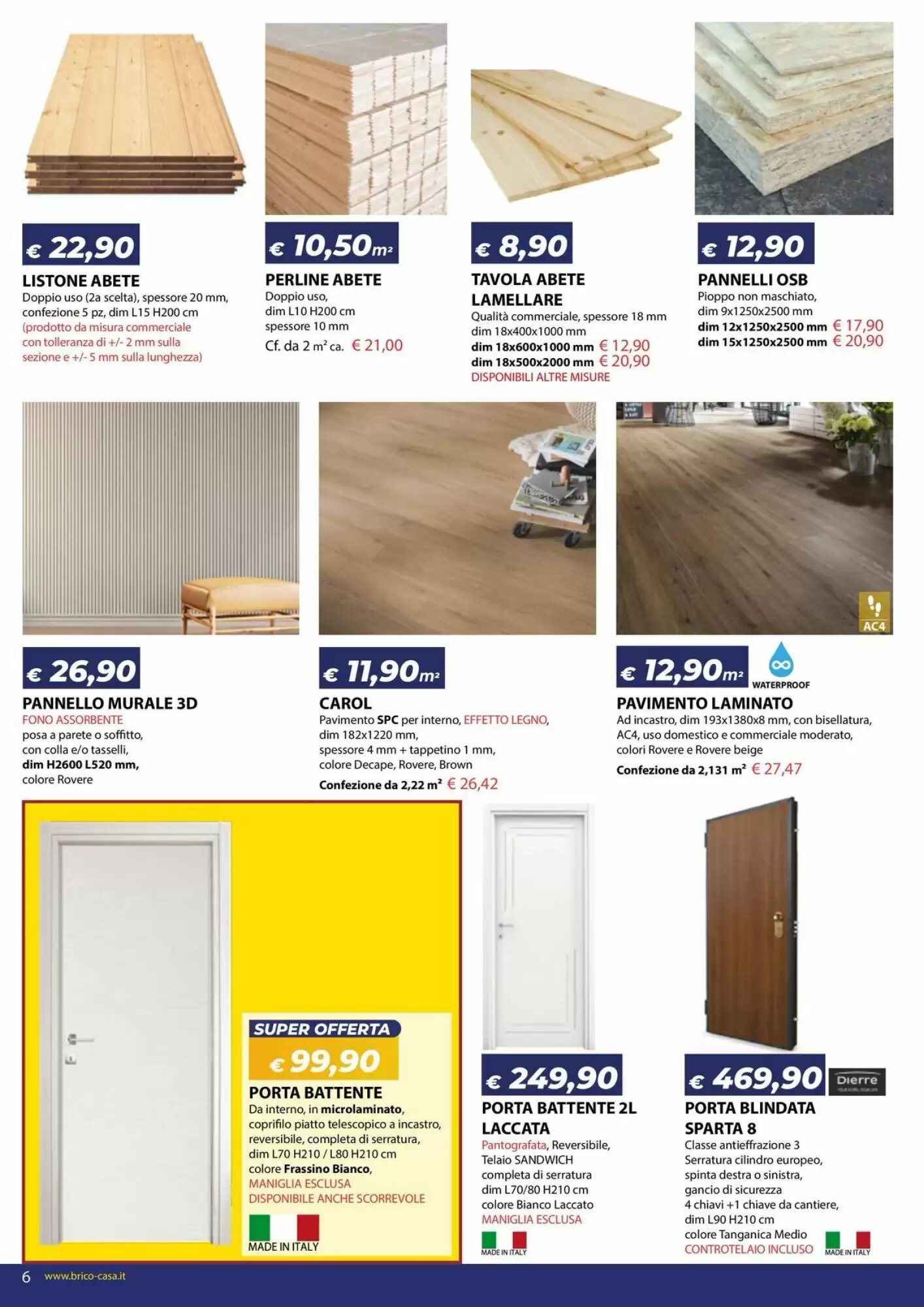 Volantino promozionale Bricocasa  valide dal 03/09/2026 - Pagina 6.