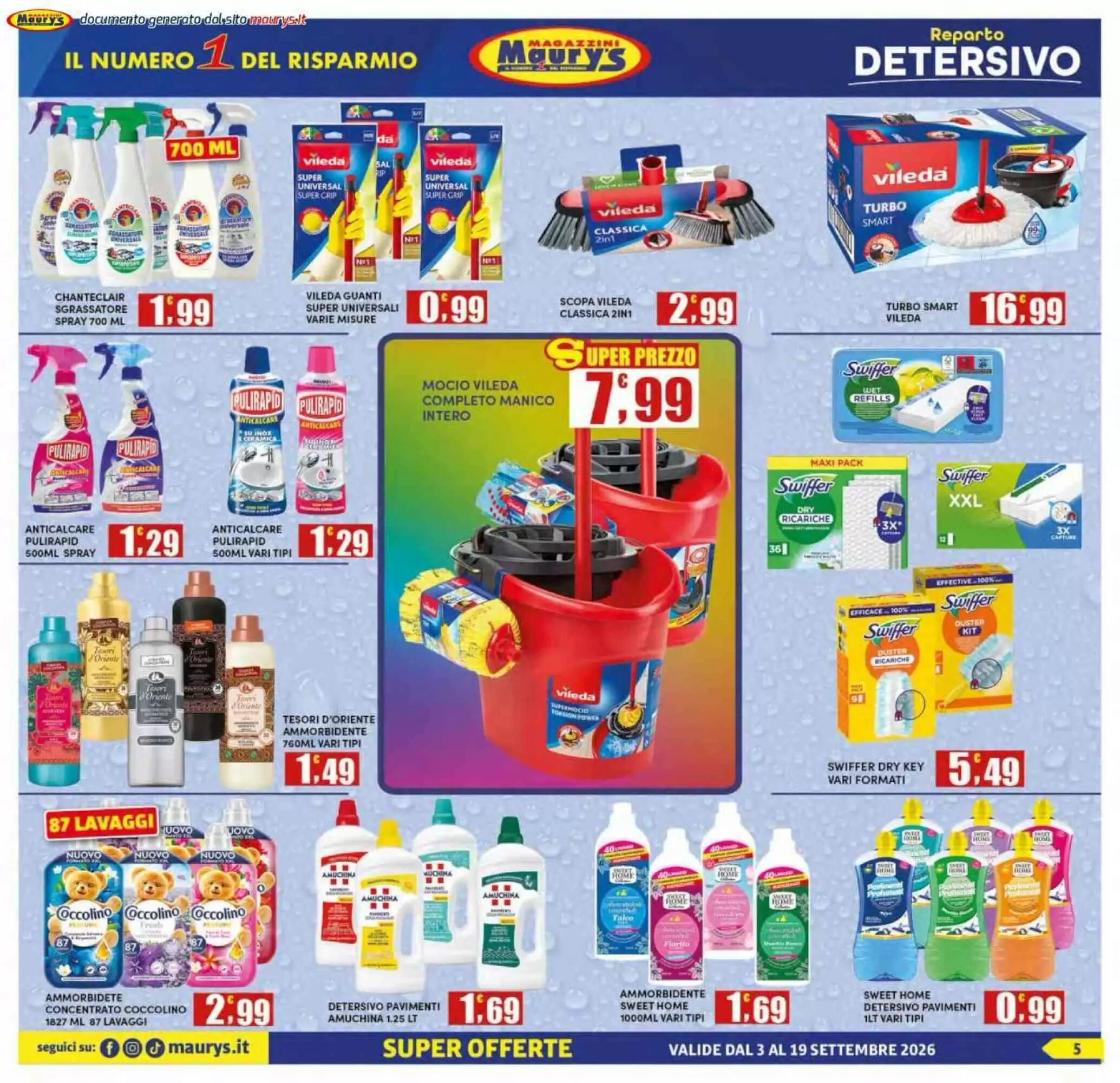 Volantino promozionale Maury's  valide dal 03/09/2026 - Pagina 5.