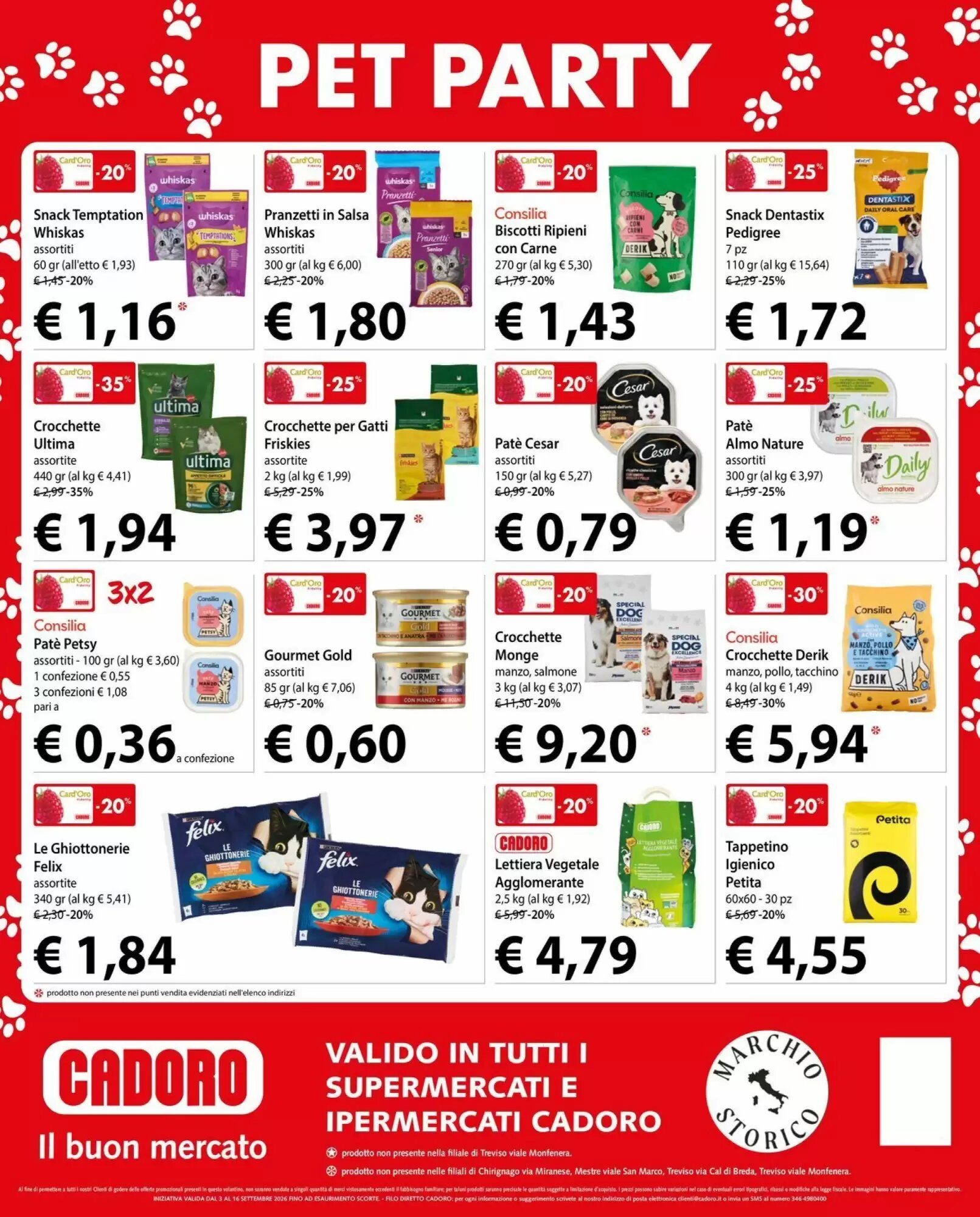 Volantino promozionale Cadoro  valide dal 03/09/2026 - Pagina 12.