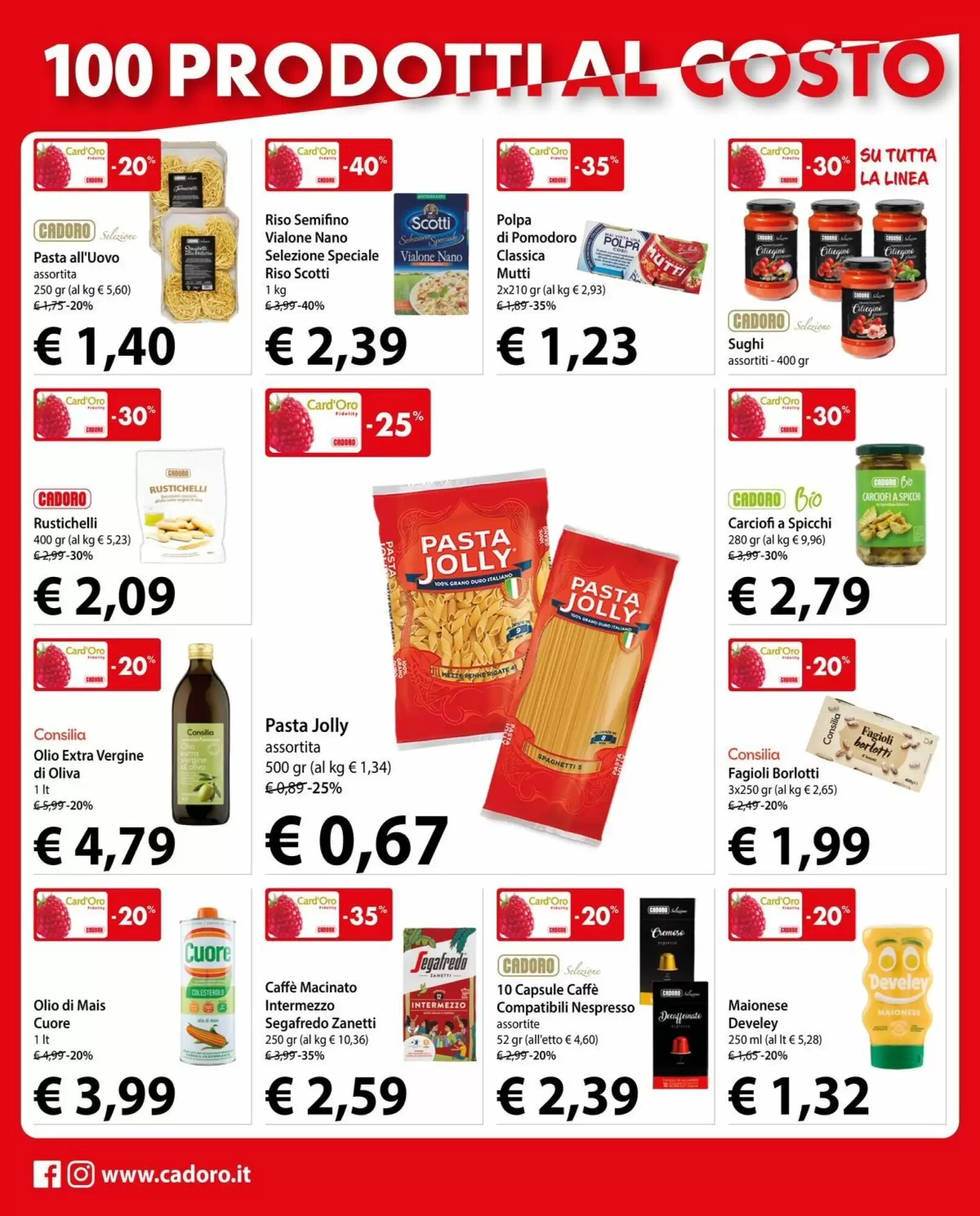 Volantino promozionale Cadoro  valide dal 03/09/2026 - Pagina 2.