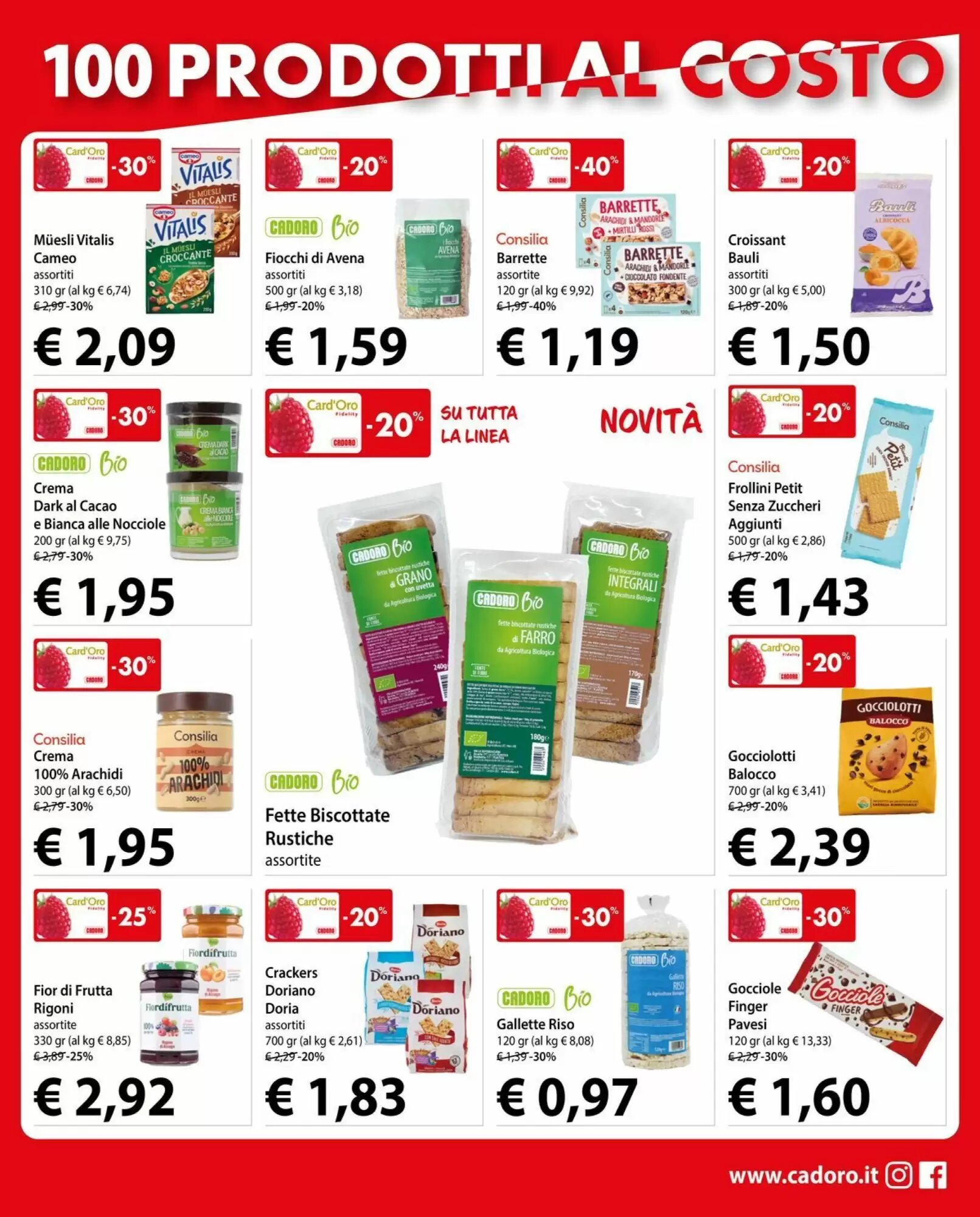 Volantino promozionale Cadoro  valide dal 03/09/2026 - Pagina 3.