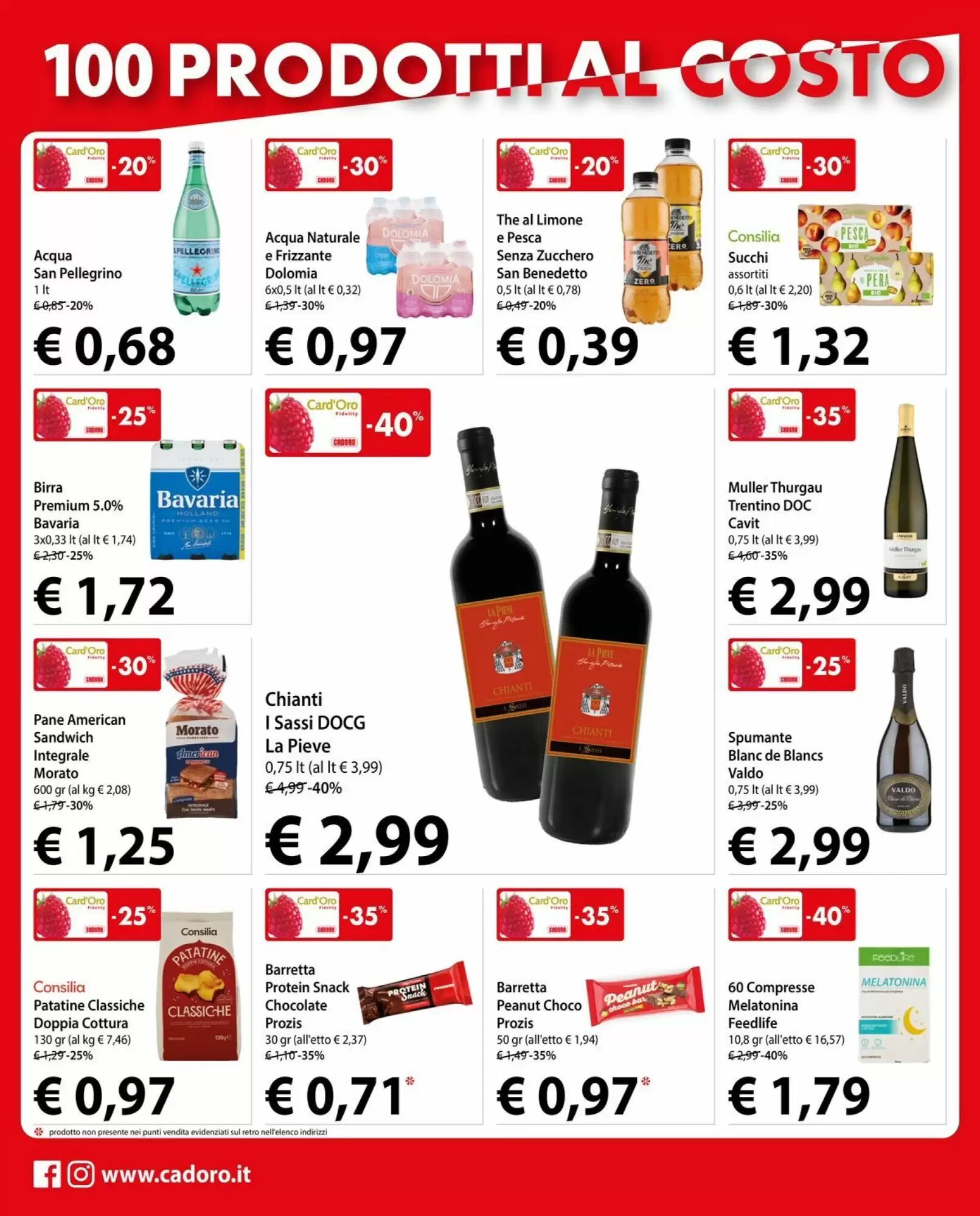 Volantino promozionale Cadoro  valide dal 03/09/2026 - Pagina 4.