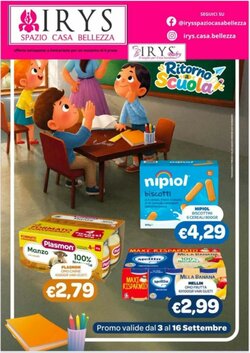 Volantino promozionale Irys  valide dal 03/09/2026