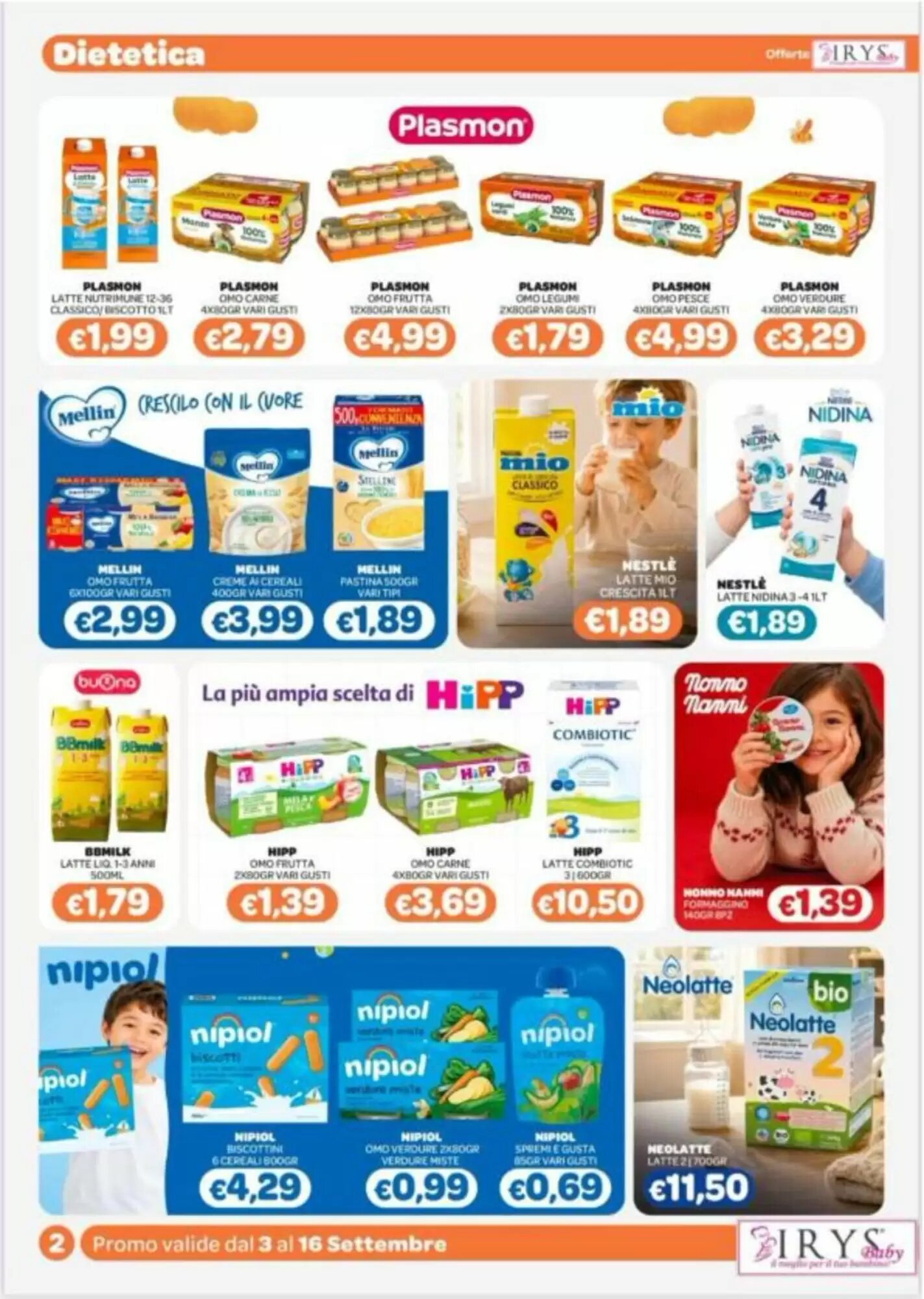 Volantino promozionale Irys  valide dal 03/09/2026 - Pagina 2.