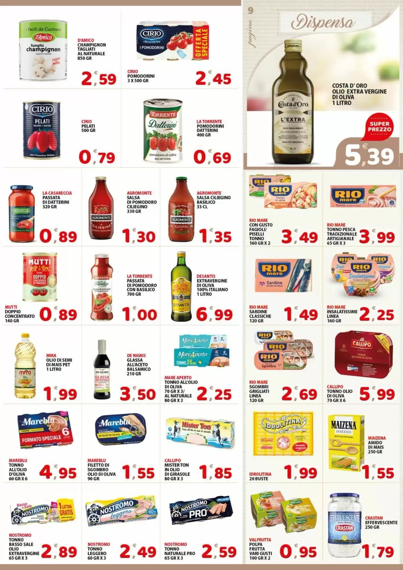 Volantino promozionale Premium Supermercati  valide dal 03/09/2026 - Pagina 9.