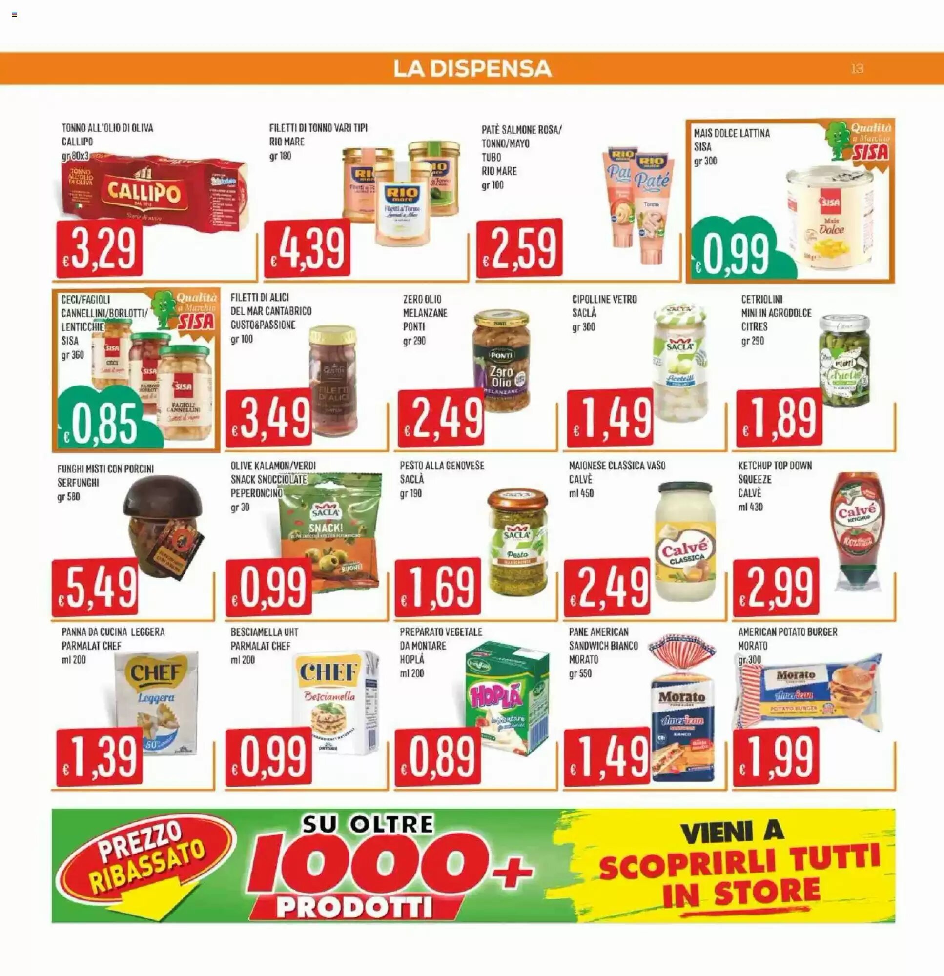 Volantino promozionale Sisa  valide dal 03/09/2026 - Pagina 13.