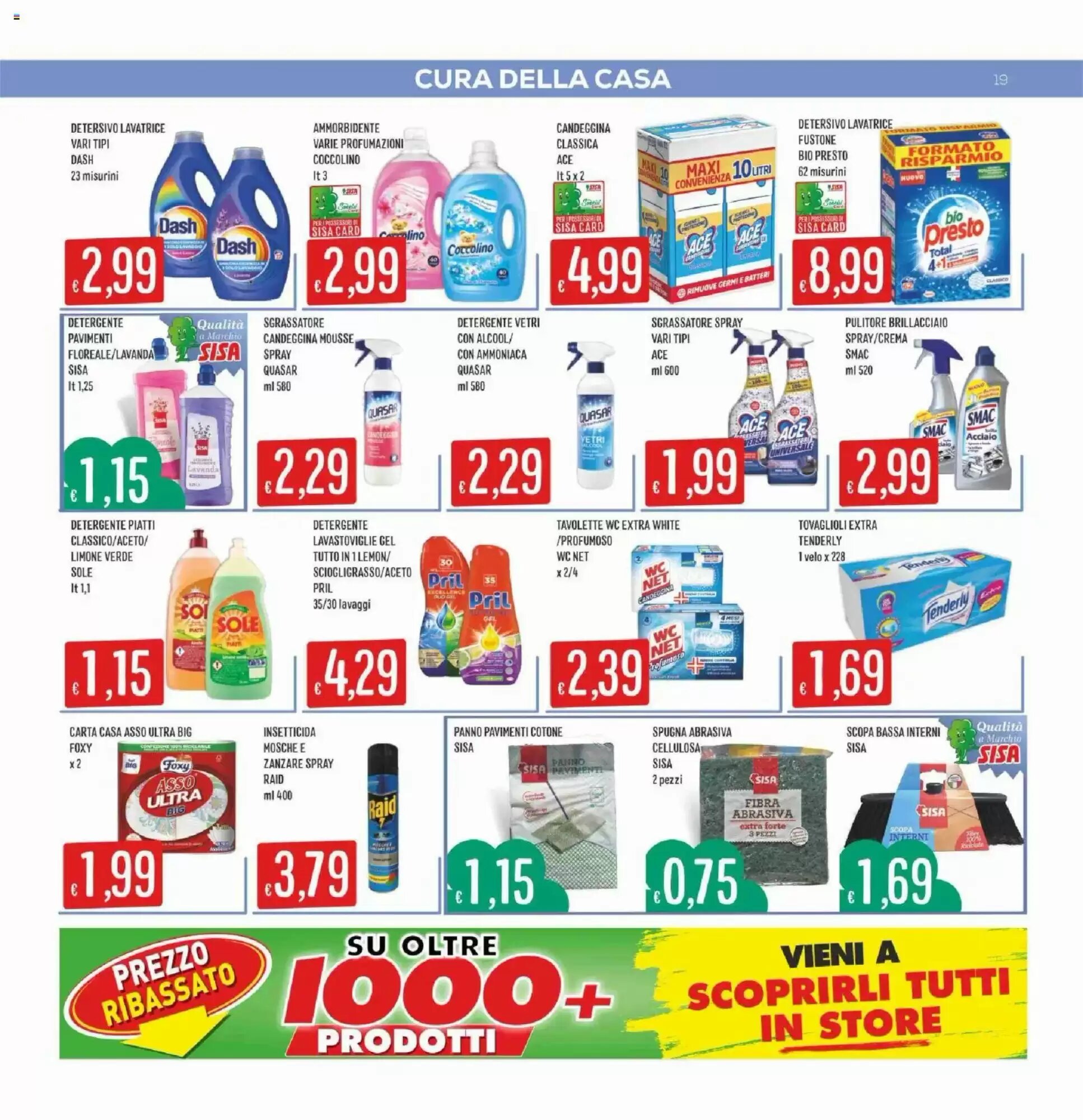 Volantino promozionale Sisa  valide dal 03/09/2026 - Pagina 19.