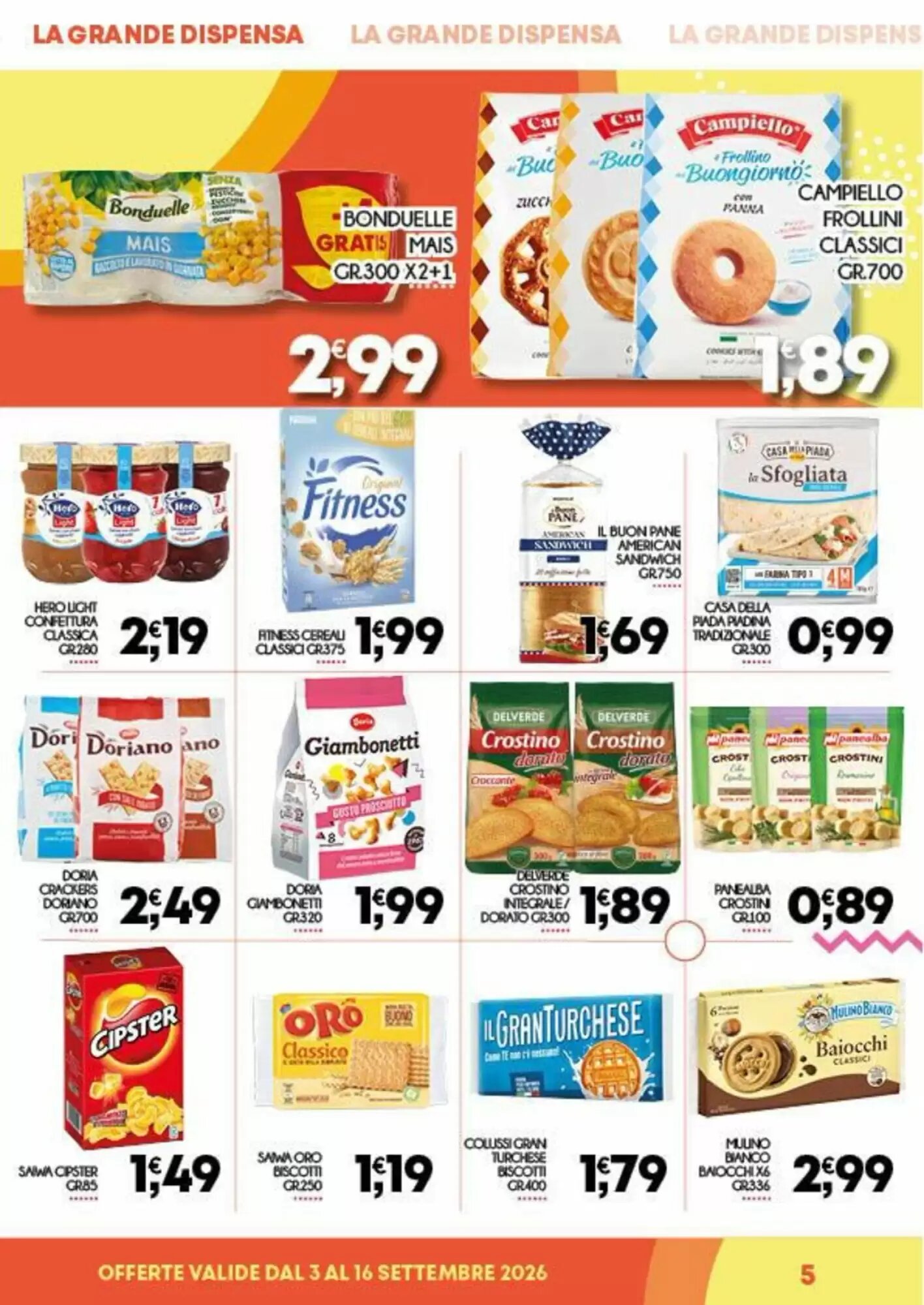 Volantino promozionale Enne Market  valide dal 03/09/2026 - Pagina 5.
