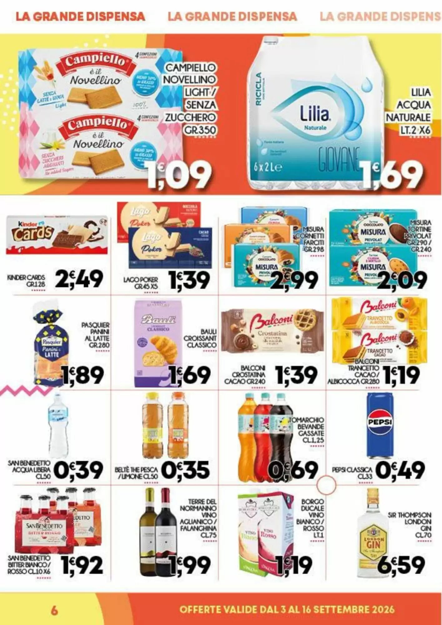 Volantino promozionale Enne Market  valide dal 03/09/2026 - Pagina 6.