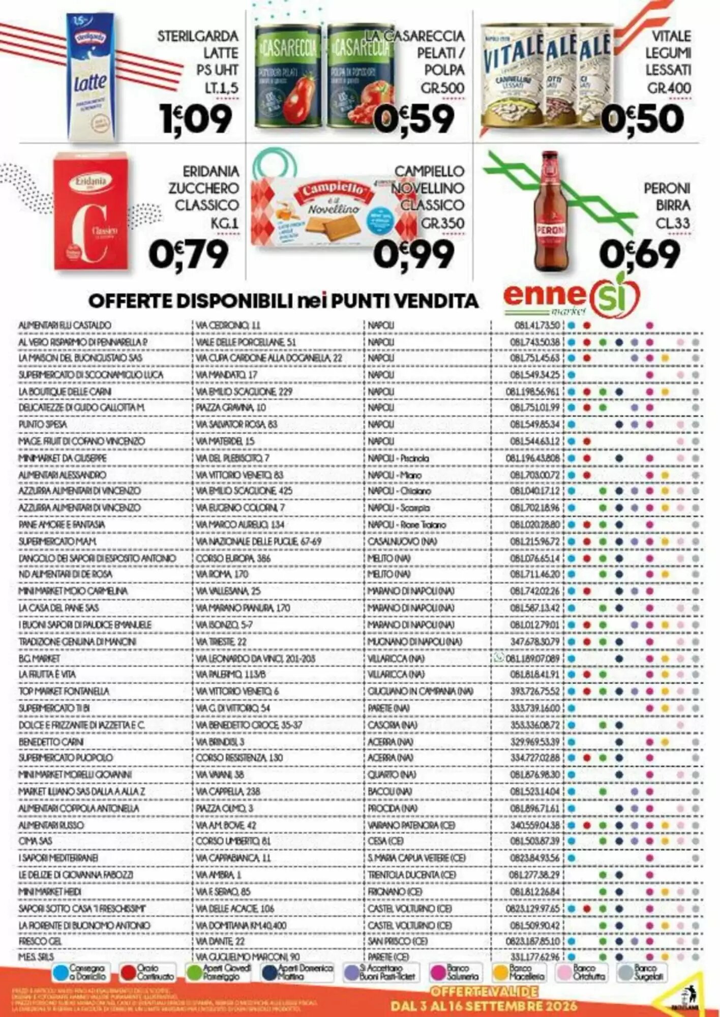 Volantino promozionale Enne Market  valide dal 03/09/2026 - Pagina 8.