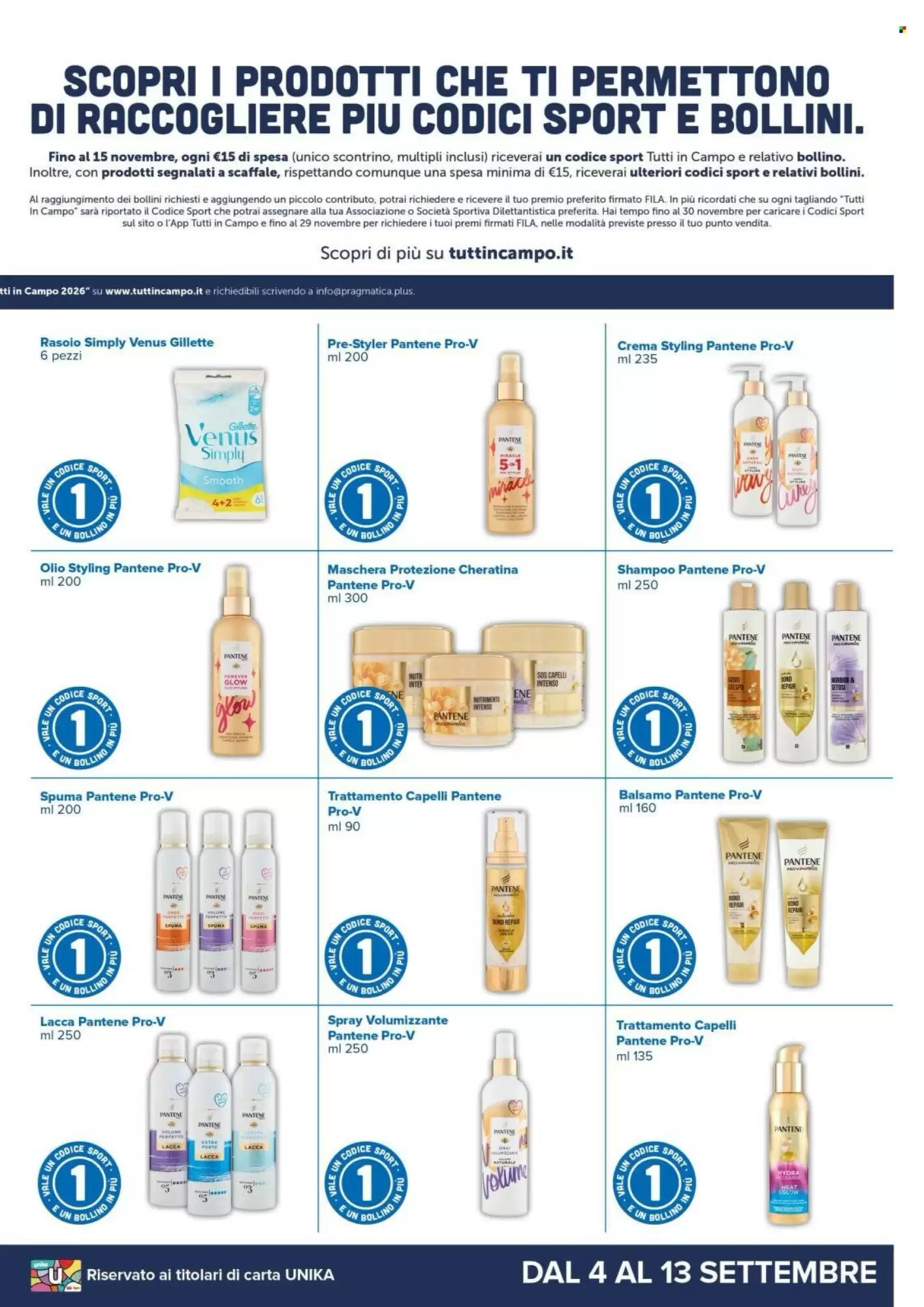 Volantino promozionale Oasi  valide dal 04/09/2026 - Pagina 15.