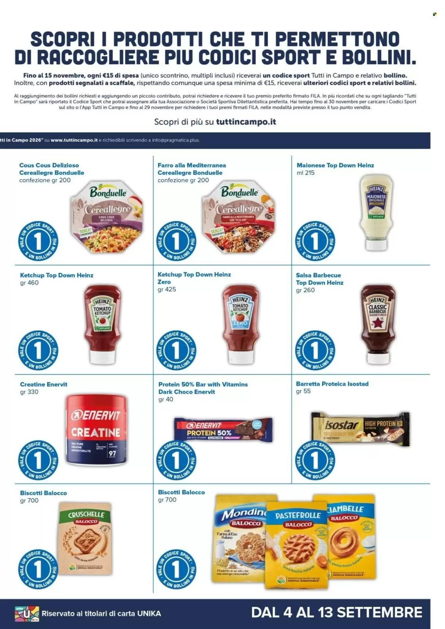 Volantino promozionale Oasi  valide dal 04/09/2026 - Pagina 9.