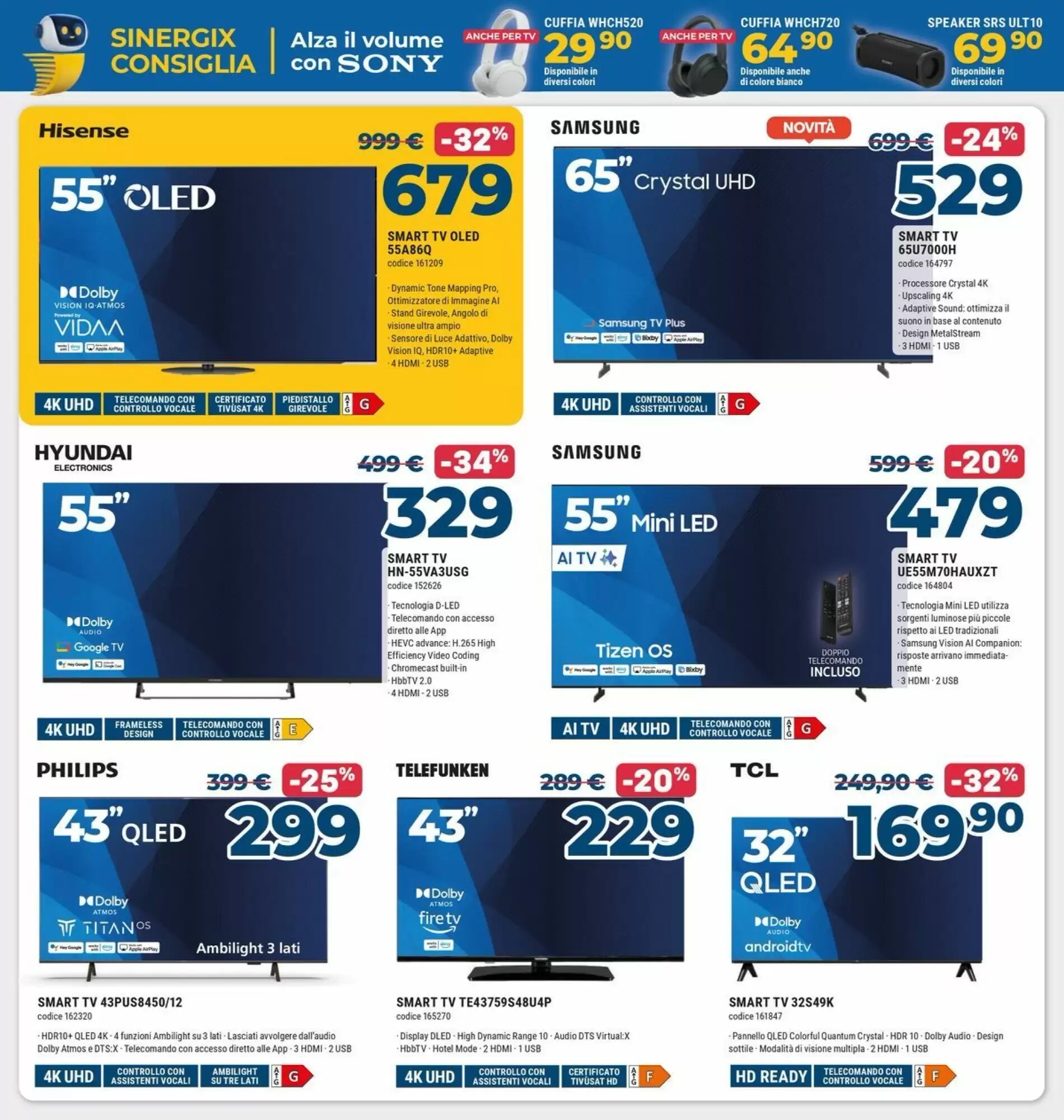 Volantino promozionale Sinergy  valide dal 04/09/2026 - Pagina 6.
