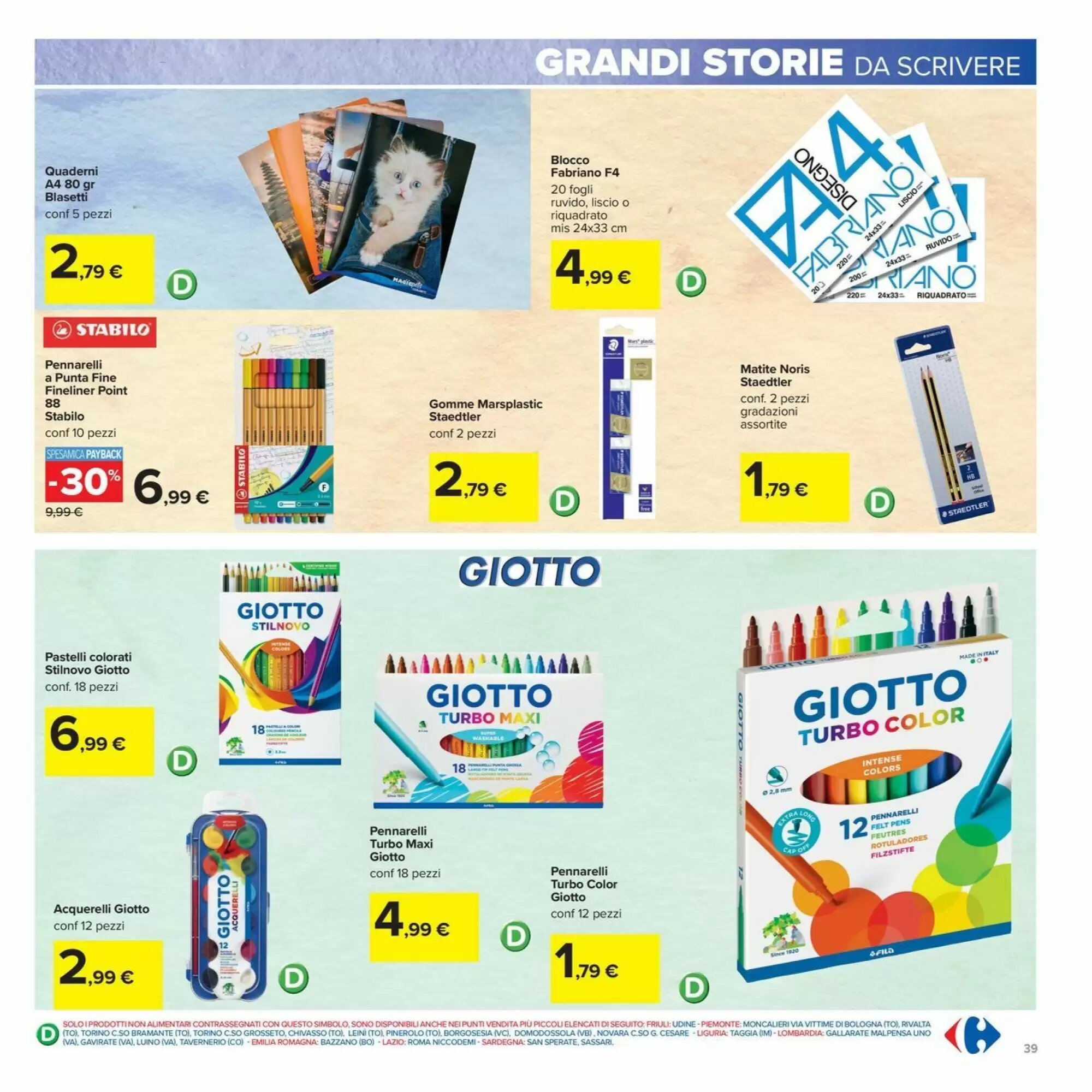Volantino promozionale Carrefour Iper  valide dal 04/09/2026 - Pagina 39.