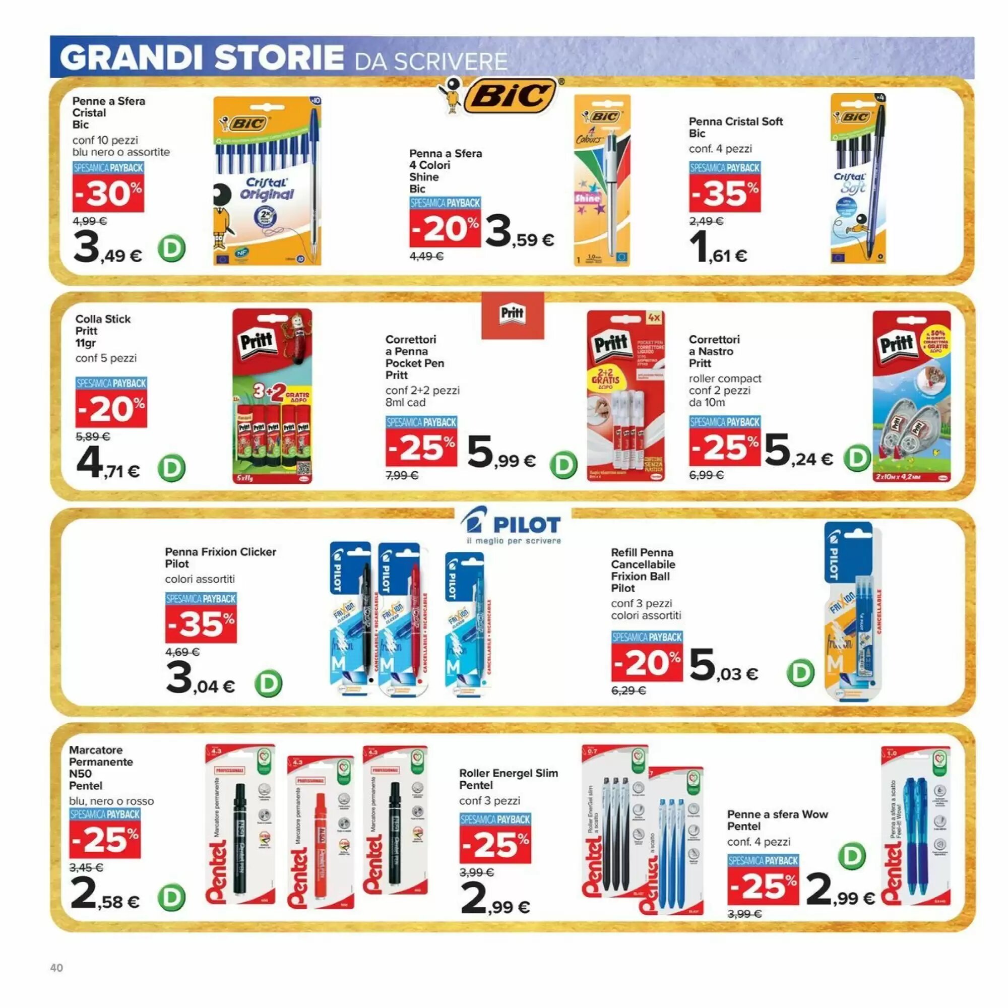 Volantino promozionale Carrefour Iper  valide dal 04/09/2026 - Pagina 40.
