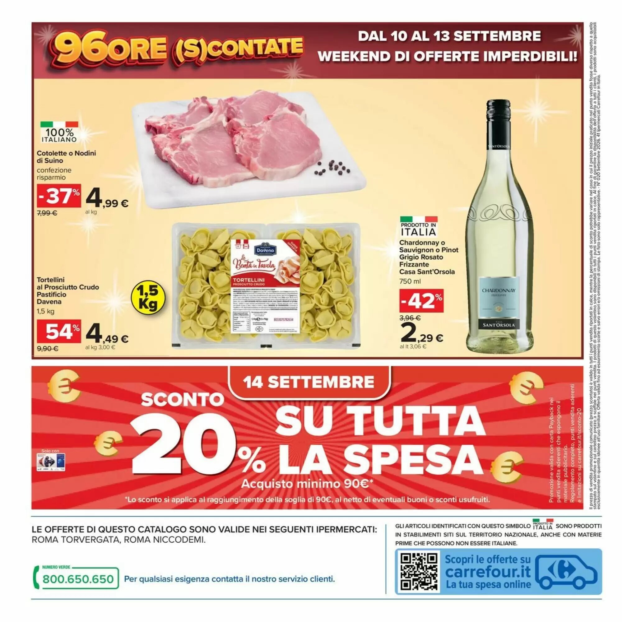 Volantino promozionale Carrefour Iper  valide dal 04/09/2026 - Pagina 50.