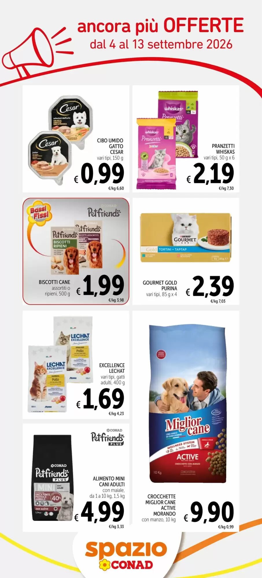 Volantino promozionale Spazio Conad  valide dal 04/09/2026 - Pagina 3.