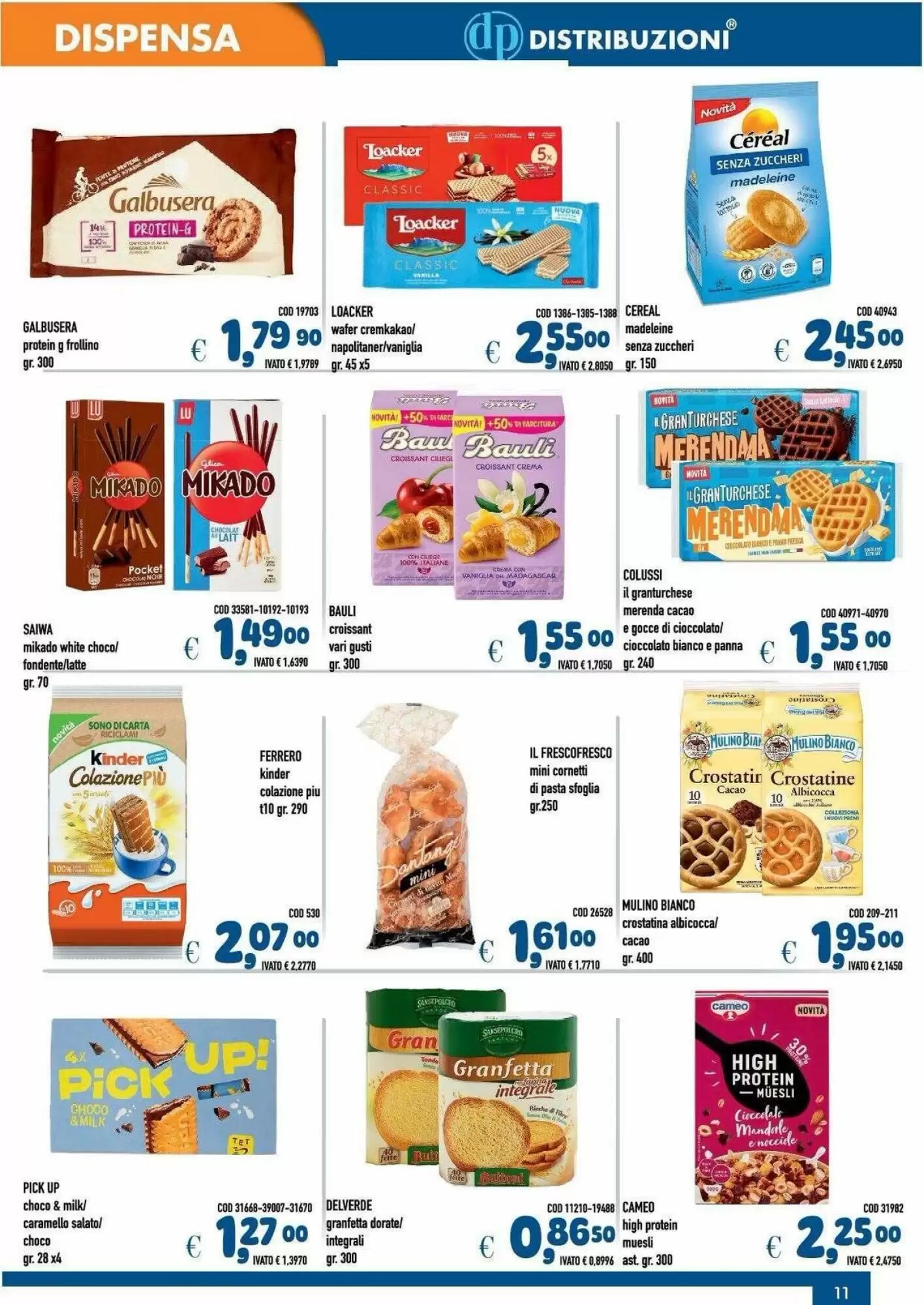 Volantino promozionale Del Prete Distribuzioni  valide dal 04/09/2026 - Pagina 11.
