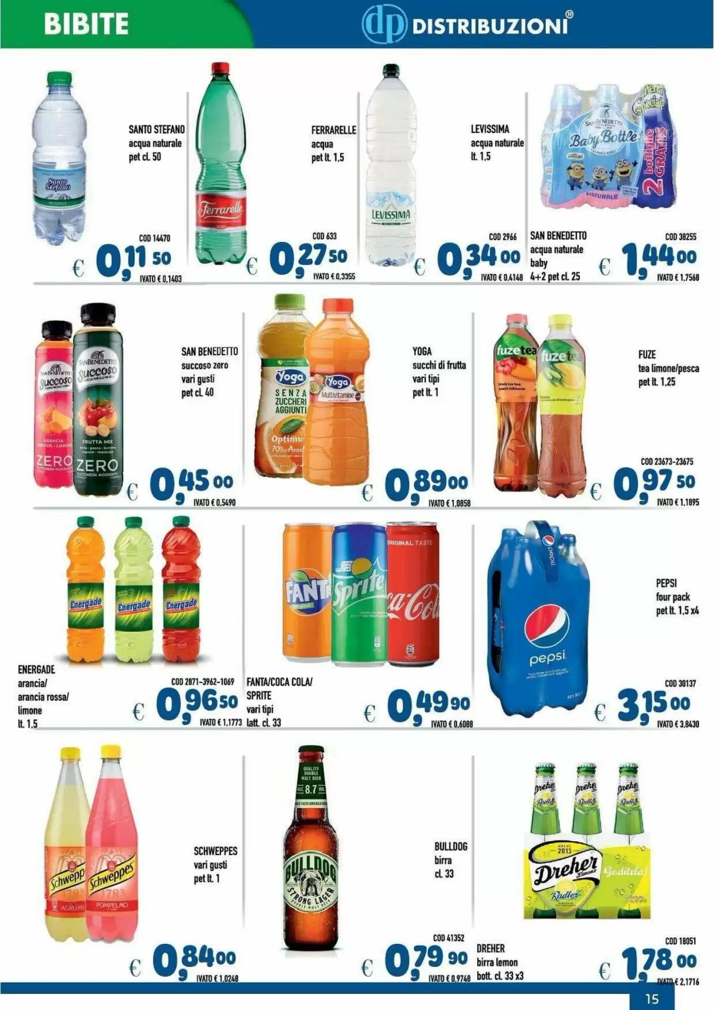 Volantino promozionale Del Prete Distribuzioni  valide dal 04/09/2026 - Pagina 15.