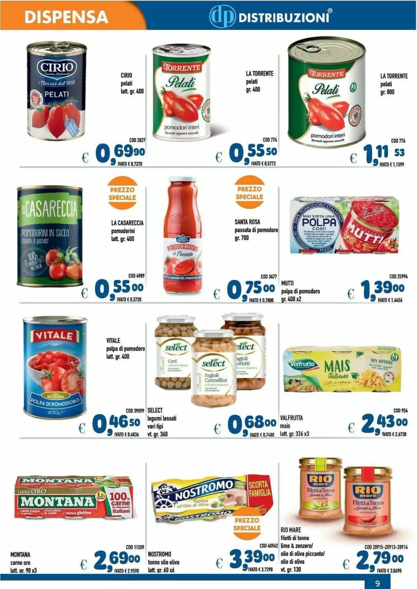 Volantino promozionale Del Prete Distribuzioni  valide dal 04/09/2026 - Pagina 9.