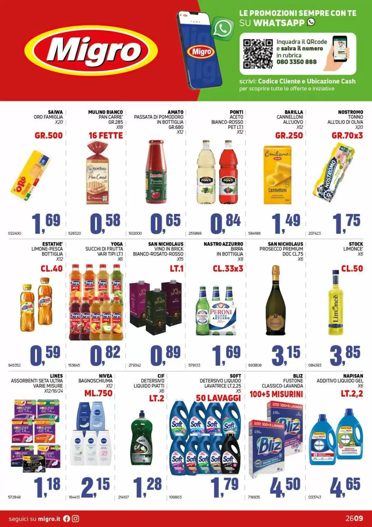 Volantino promozionale Migro  valide dal 04/09/2026 - Pagina 1.