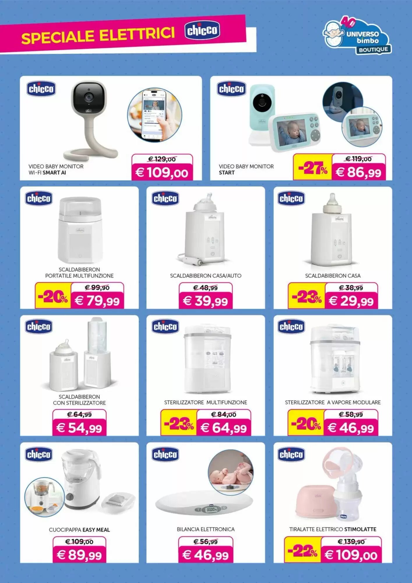 Volantino promozionale Universo Bimbo  valide dal 04/09/2026 - Pagina 14.