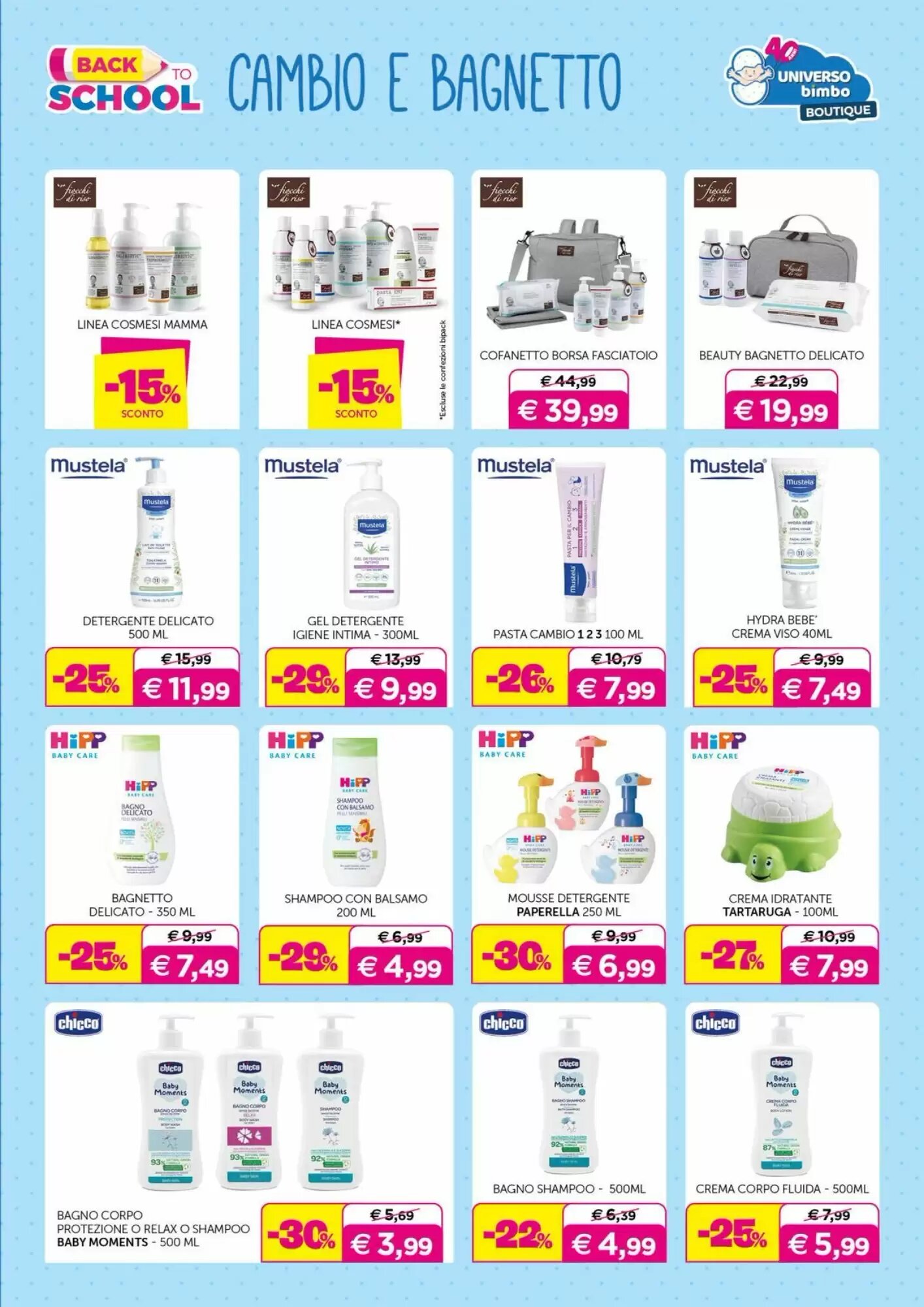 Volantino promozionale Universo Bimbo  valide dal 04/09/2026 - Pagina 17.