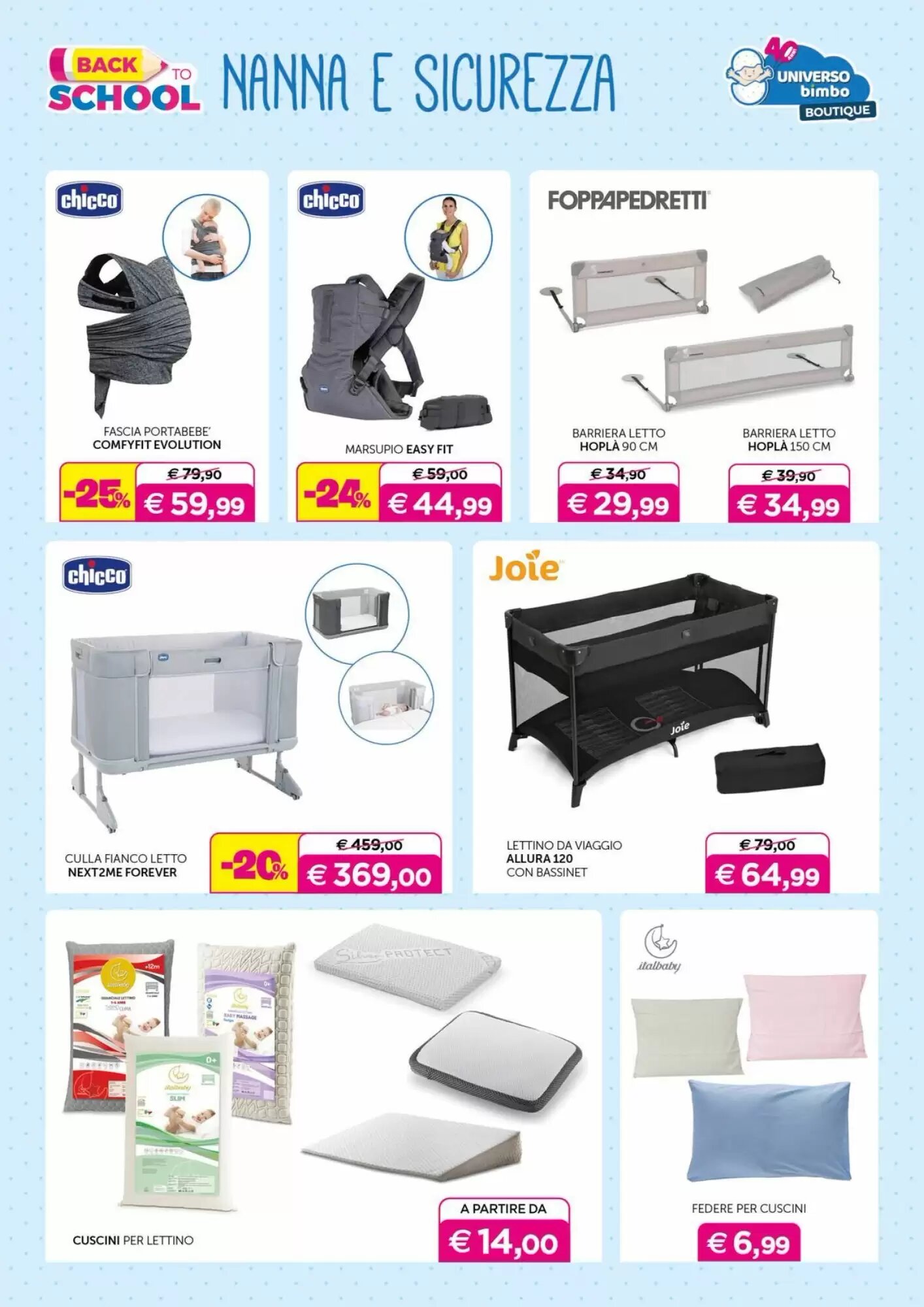 Volantino promozionale Universo Bimbo  valide dal 04/09/2026 - Pagina 6.