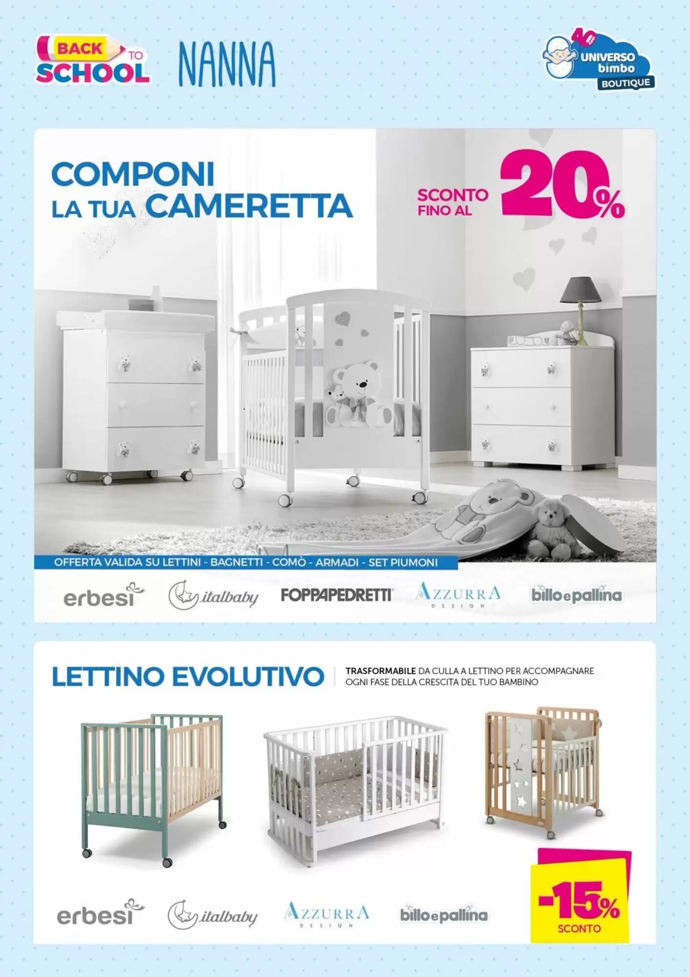 Volantino promozionale Universo Bimbo  valide dal 04/09/2026 - Pagina 7.