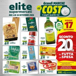 Volantino promozionale Elite  valide dal 04/09/2026