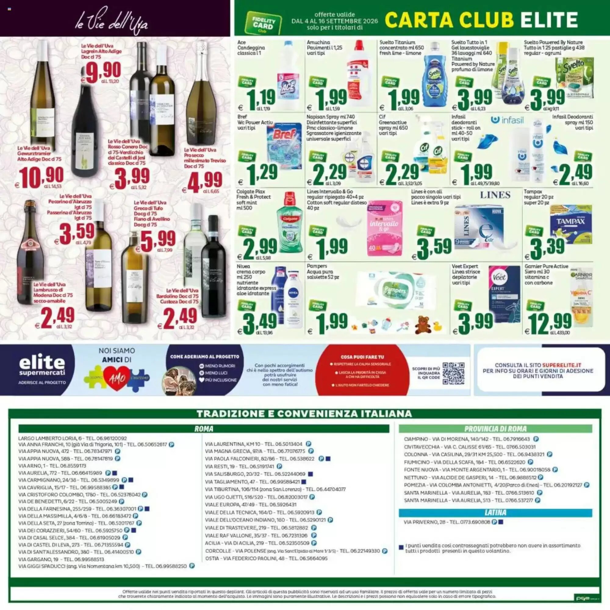 Volantino promozionale Elite  valide dal 04/09/2026 - Pagina 20.