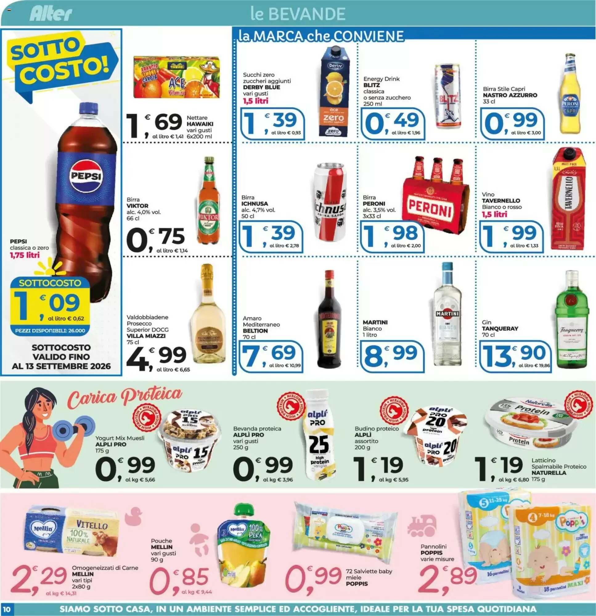 Volantino promozionale Alter Discount  valide dal 04/09/2026 - Pagina 10.