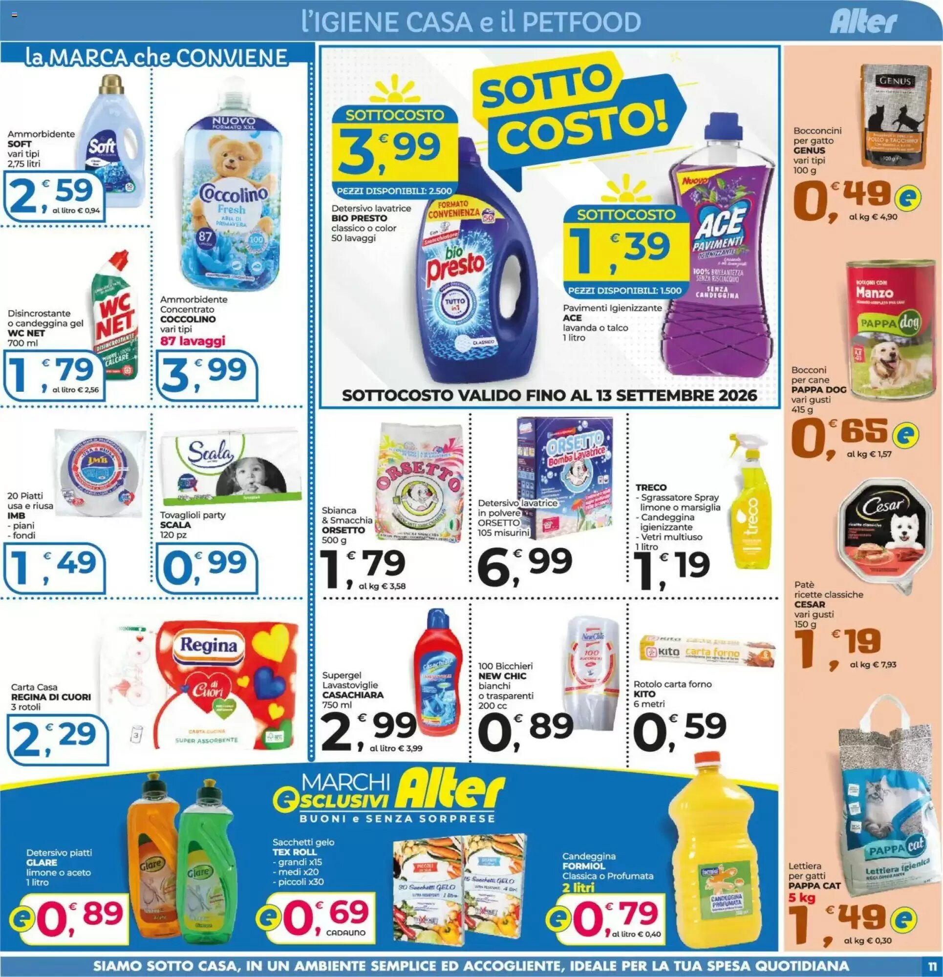 Volantino promozionale Alter Discount  valide dal 04/09/2026 - Pagina 11.