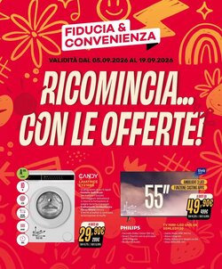 Volantino promozionale Fiducia & Convenienza  valide dal 05/09/2026