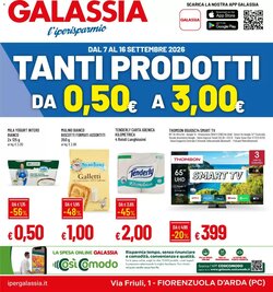 Volantino promozionale Galassia  valide dal 07/09/2026