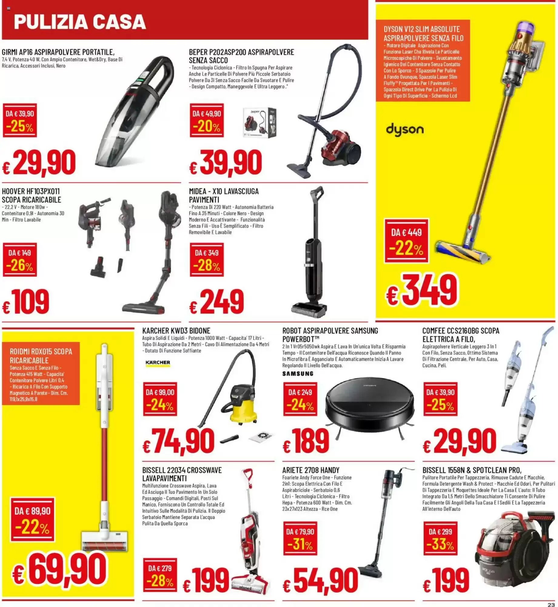Volantino promozionale Galassia  valide dal 07/09/2026 - Pagina 23.