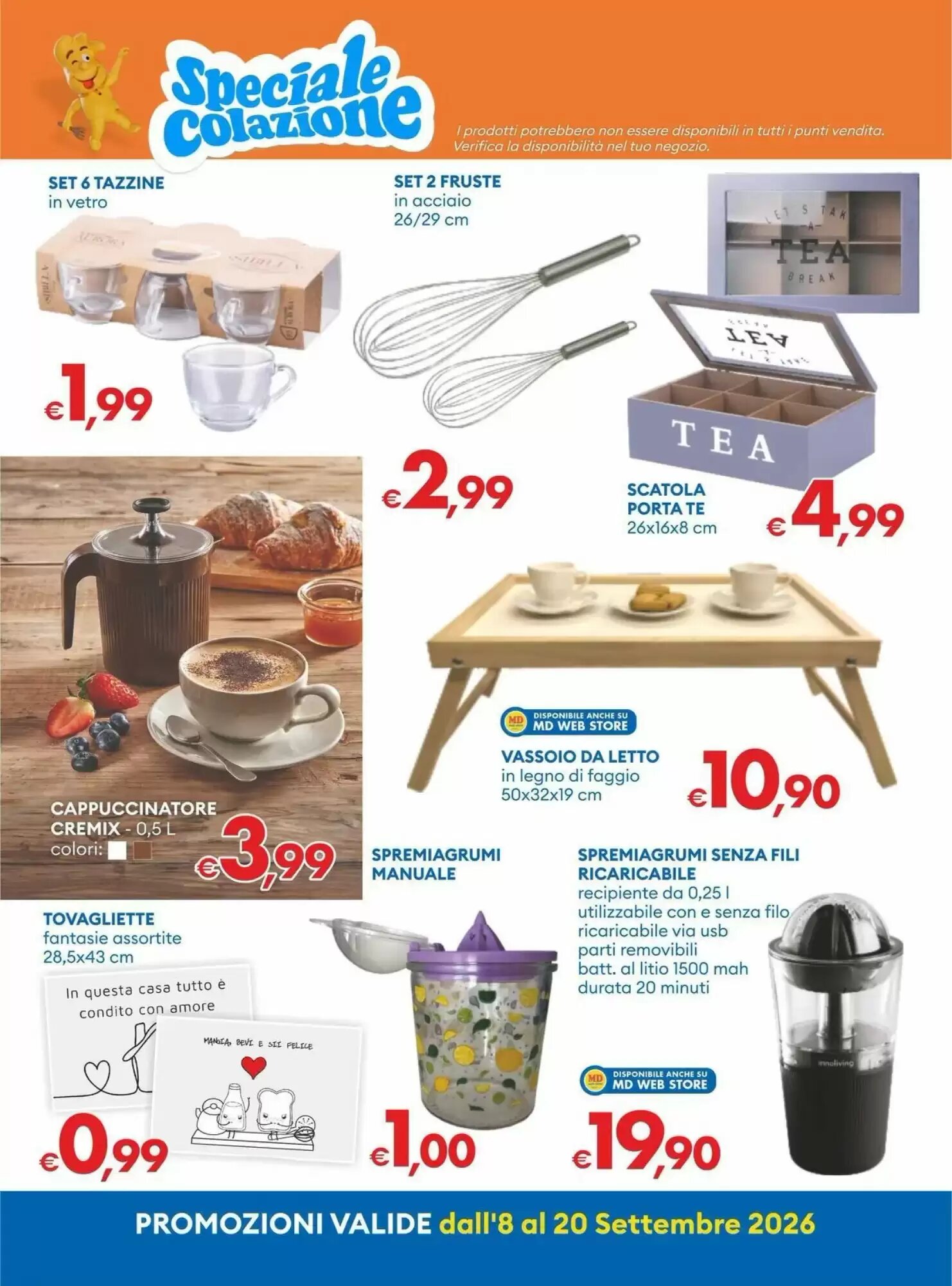 Volantino promozionale MD Discount  valide dal 07/09/2026 - Pagina 15.