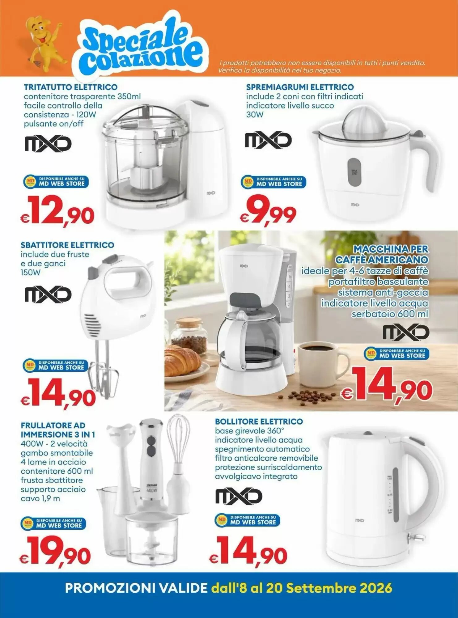 Volantino promozionale MD Discount  valide dal 07/09/2026 - Pagina 16.