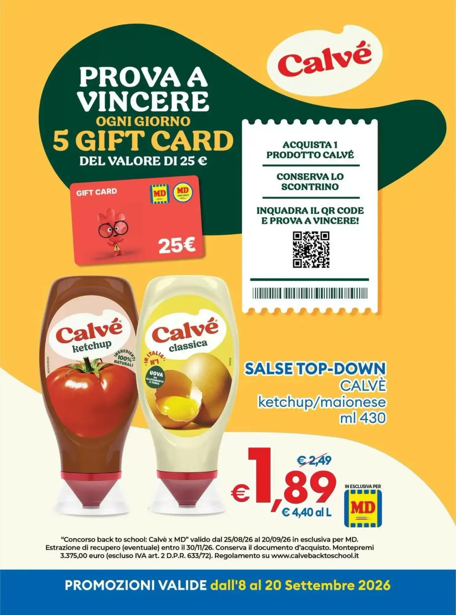 Volantino promozionale MD Discount  valide dal 07/09/2026 - Pagina 22.